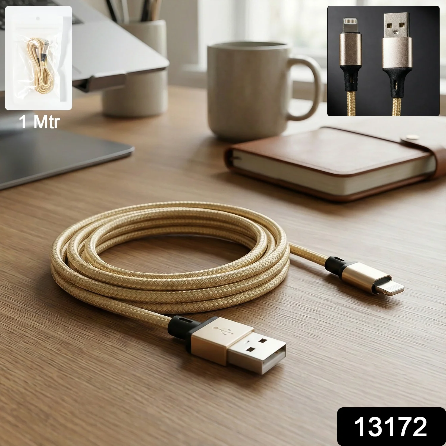 iPhone Charging Cable 1 Meter - Image 2