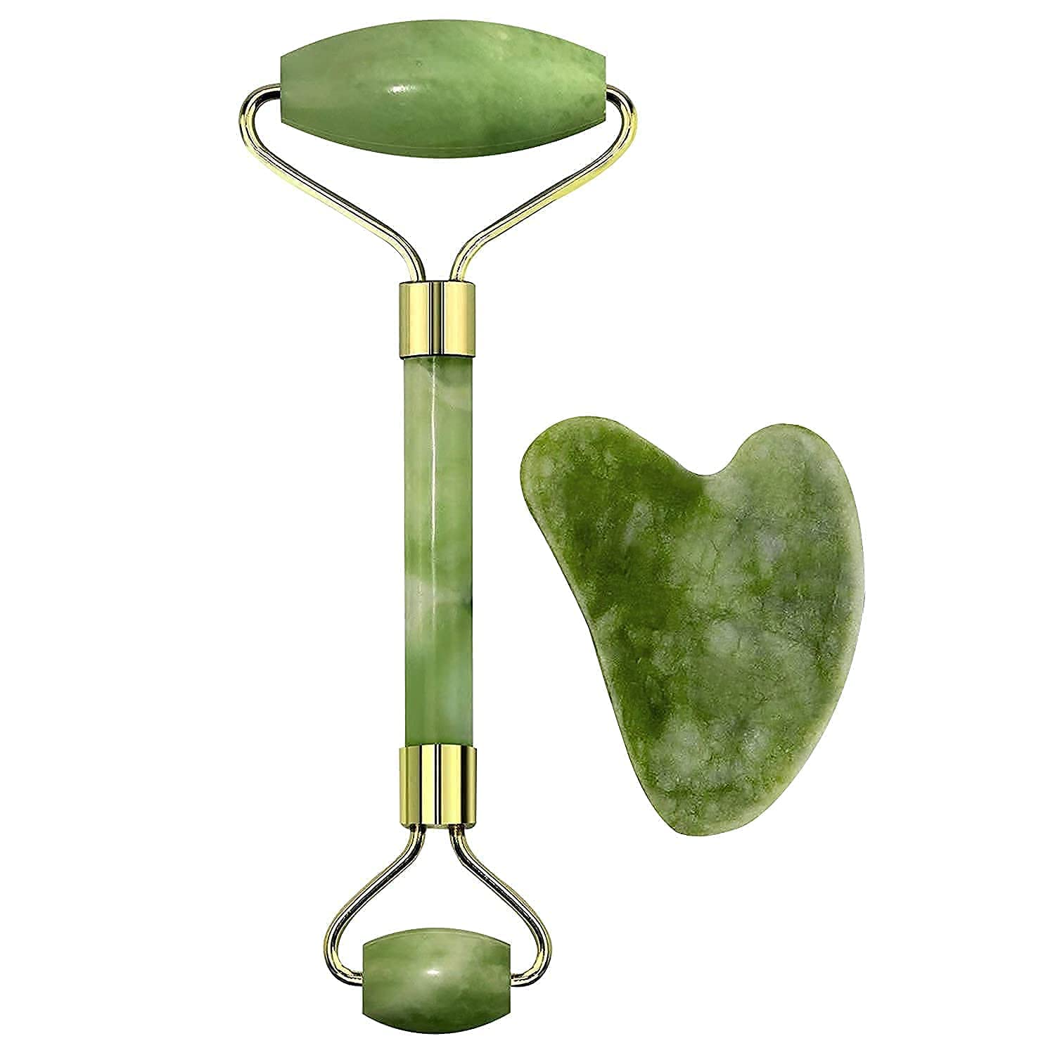 Facial Face Roller & Gua Sha Massage Set (1 Set) - Image 5