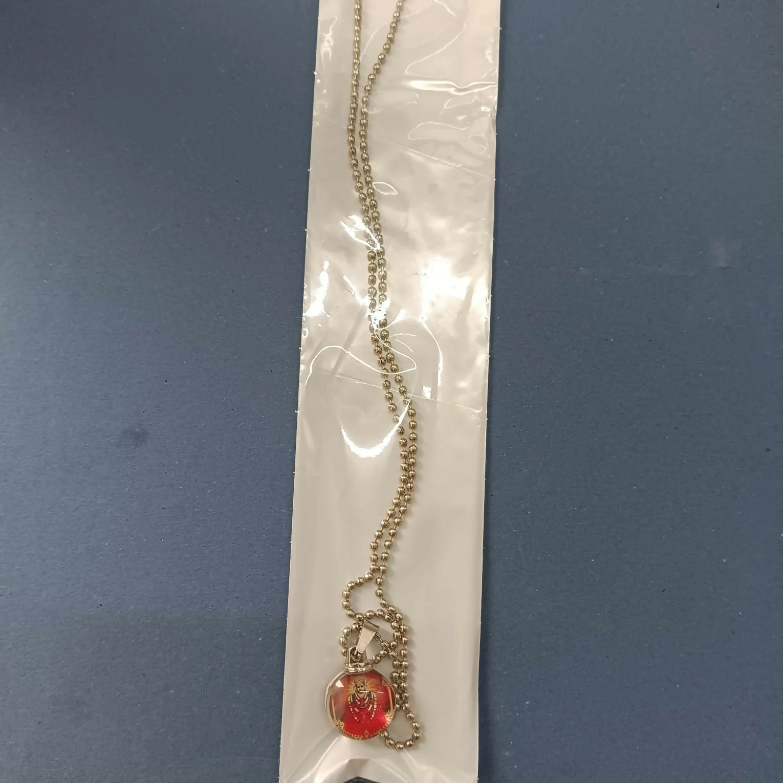 Jai Shree Shyam Baba Chain Pendant - Image 5