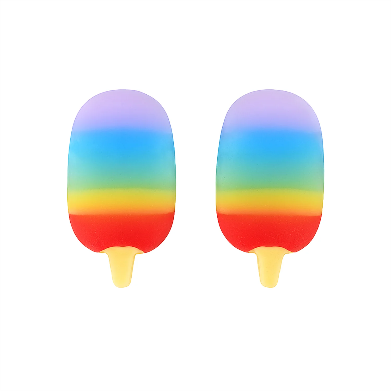 Jelly Popsicle Erasers – Cute & Fancy Mini Erasers for Kids (2 Pc Set, Mix Design) - Image 4