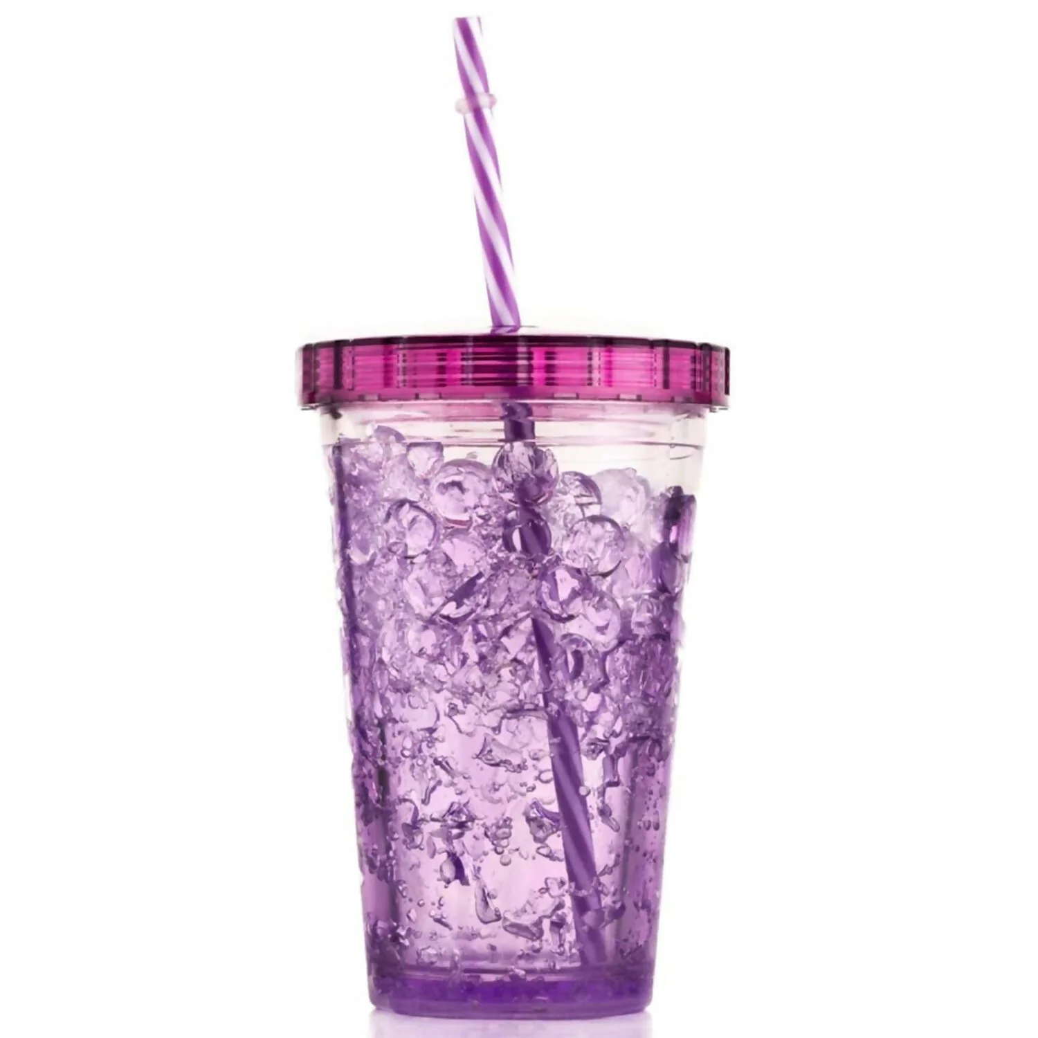 Jelly Sipper Bottle with Straw - Image 3