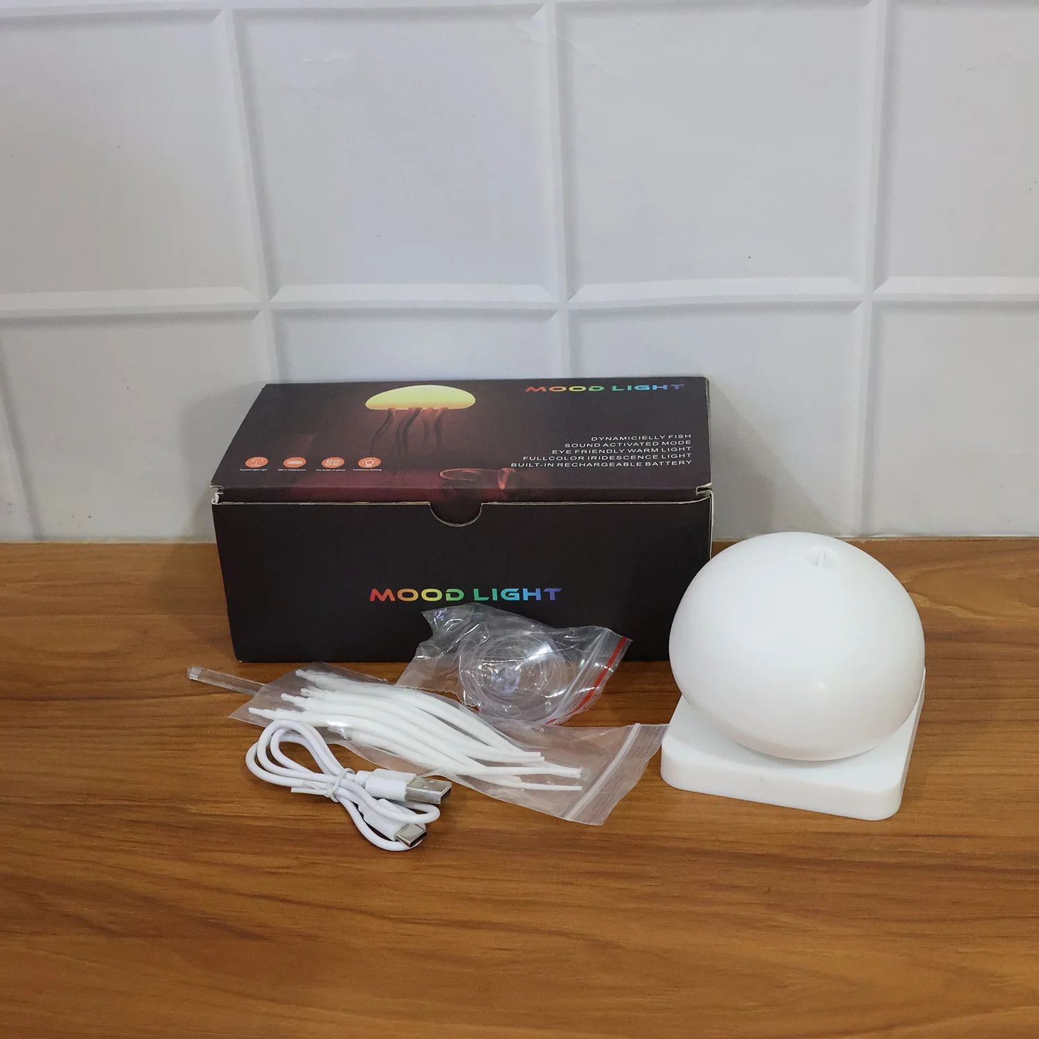 Jellyfish Shape LED Mood Light Lamp (1 Pc) - Image 9