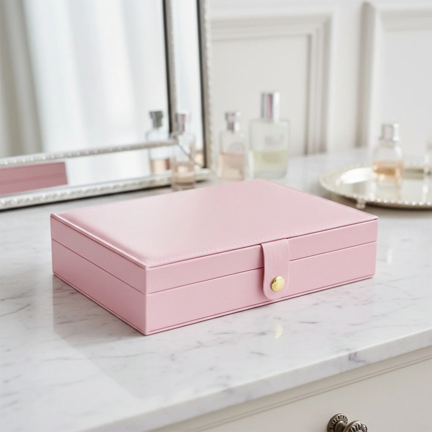 Premium Jewellery Organizer Storage Box (1 Pc) - Image 4