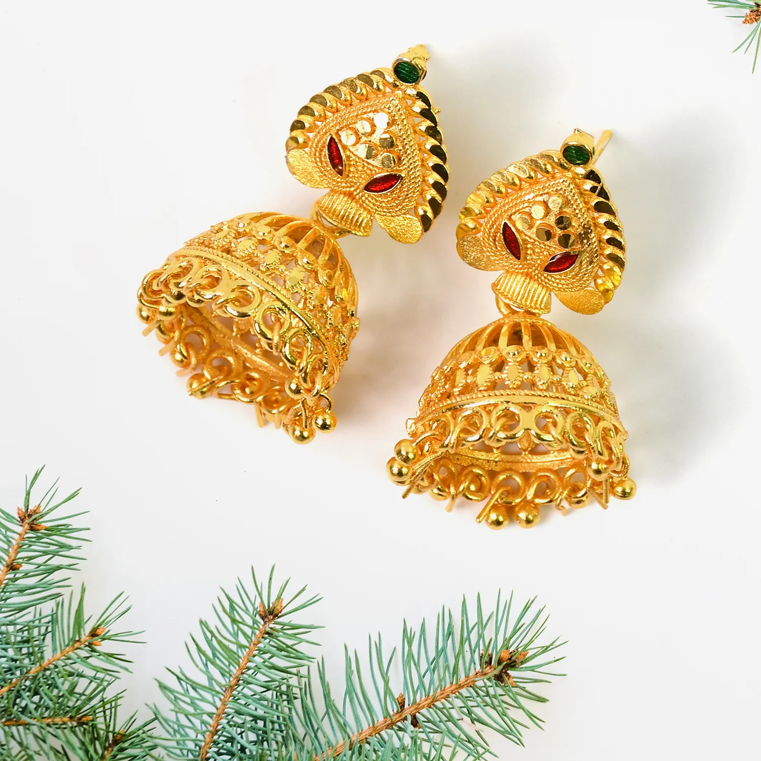 Jumakh Elegance Statement Earrings - Image 4