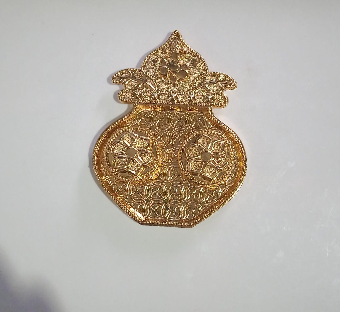 Kalash Shape Rakasha Bandhan Special Puja Thali (1 Pc) (Mix Design) - Image 9