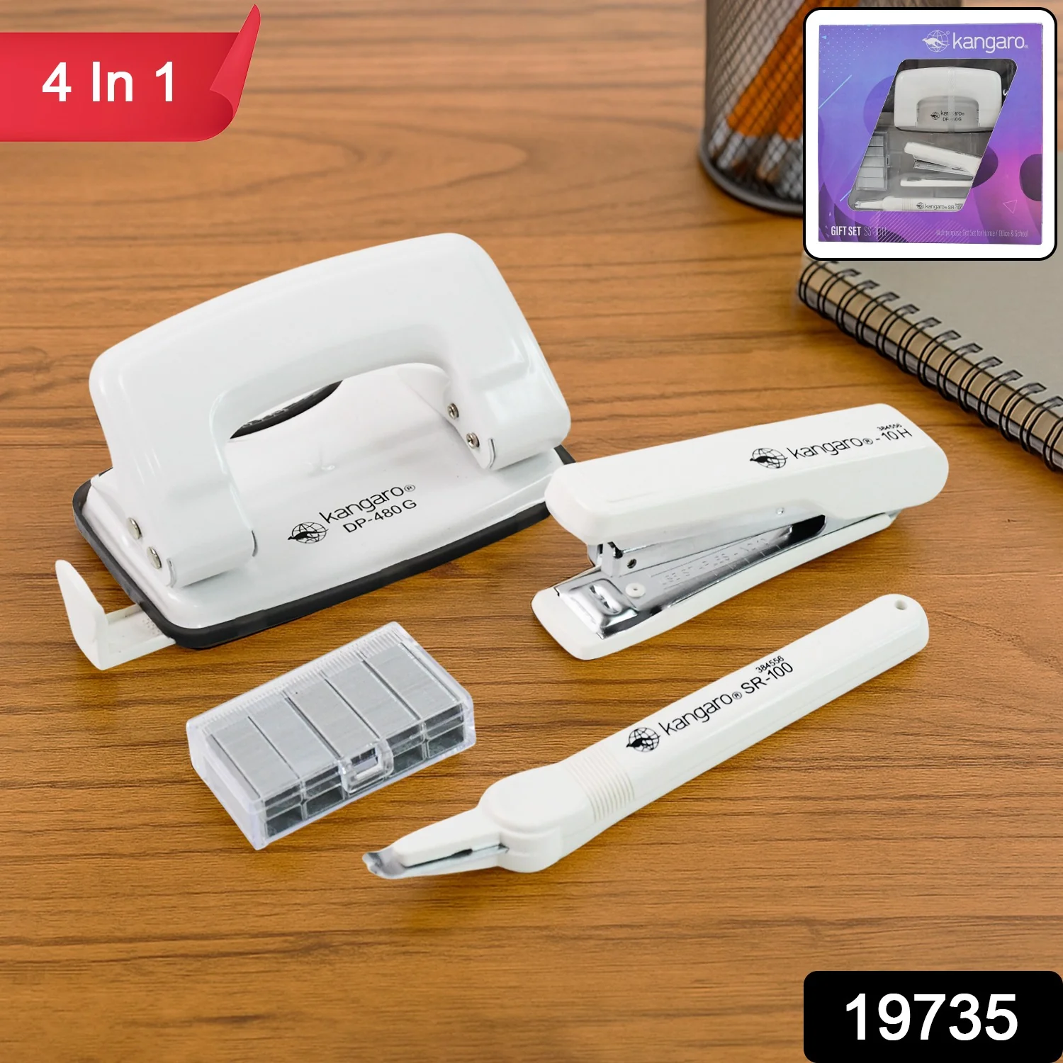 Kangaro 4-in-1 Premium Stationery Gift Set - Image 2