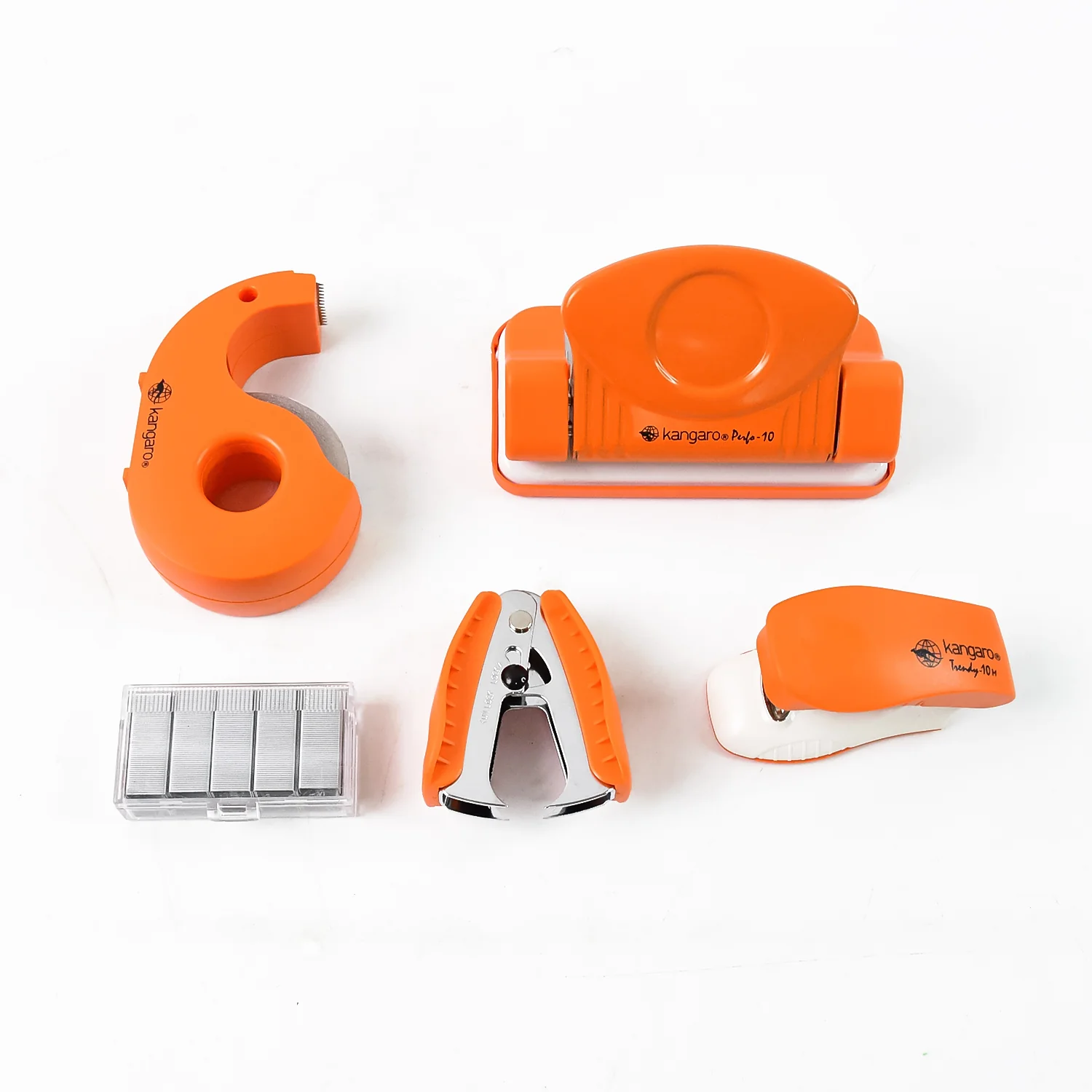 Kangaro 5-in-1 Stationery Gift Set Stapler, Staples, Staple Remover, Tape Dispenser - Image 9