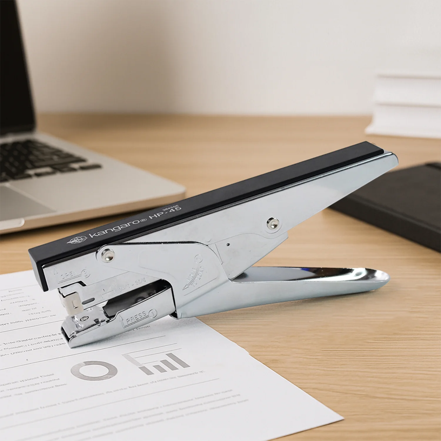Kangaro HP-45 Heavy Duty Plier Stapler with Metal Body - Image 7