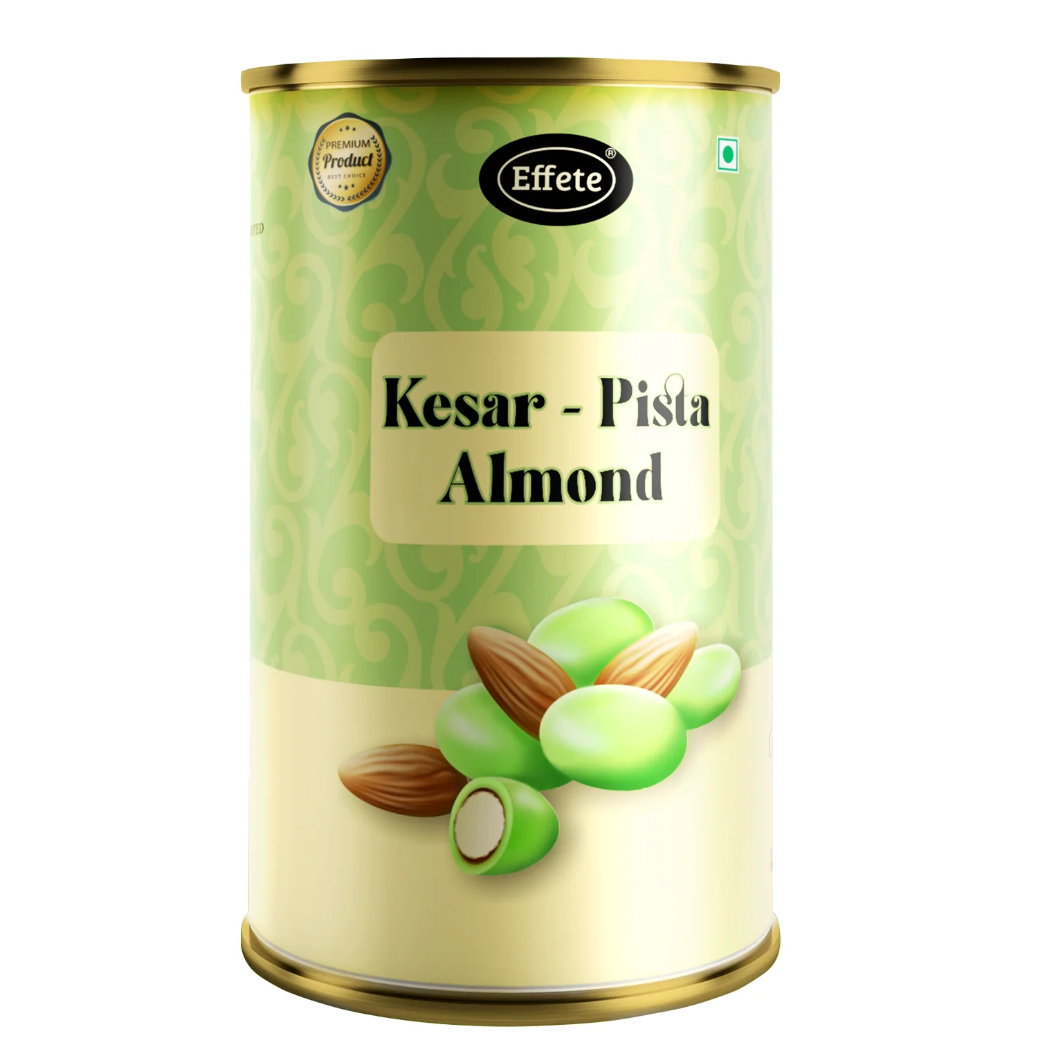 Effete Kesar-Pista Almonds Chocolate (96 g) - Image 2