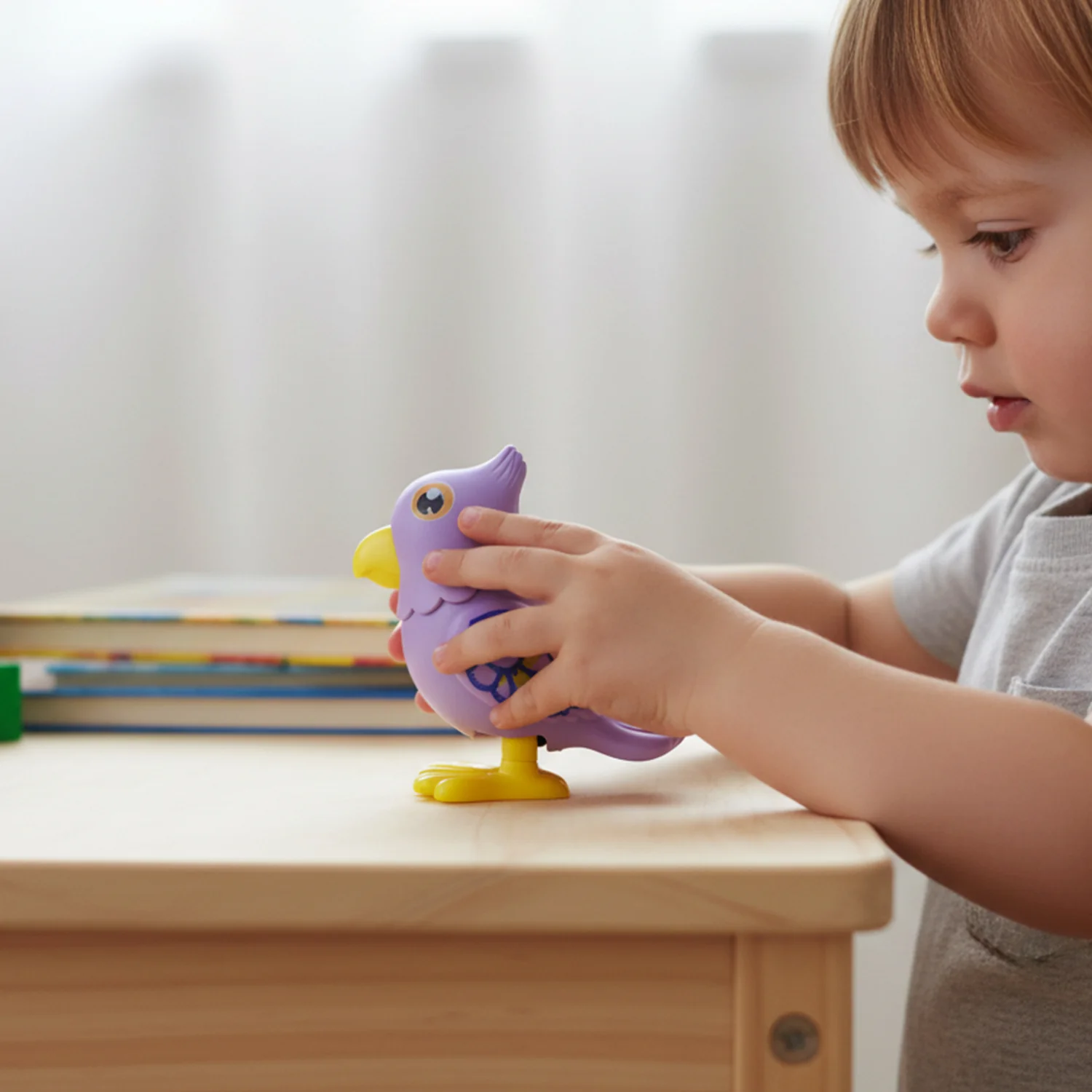 Key Operated Jumping Bird Toy for Kids (1 Pc) - Image 7