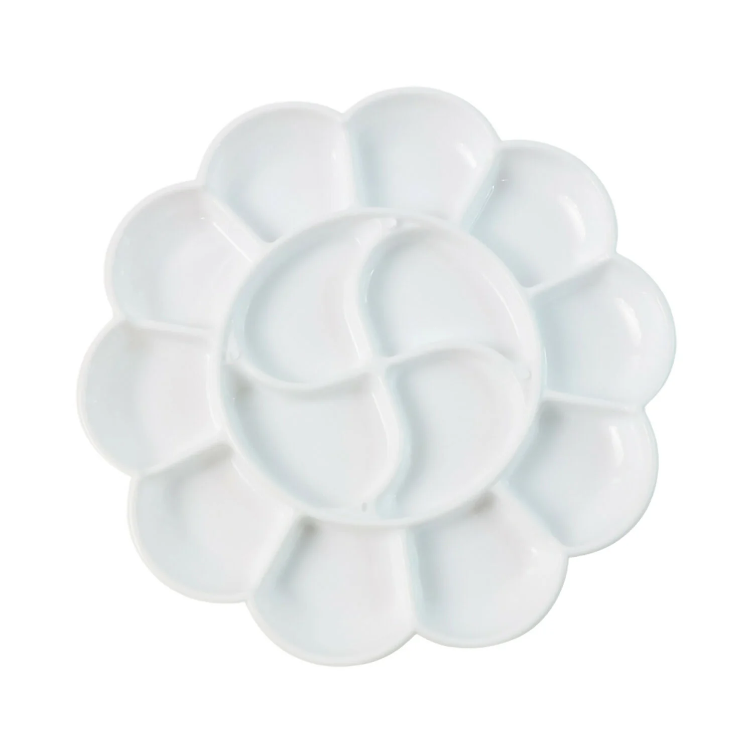 Khyati Colour Mixing Plate – Flower Shape Big Paint Palette for Artists and Students - Image 5
