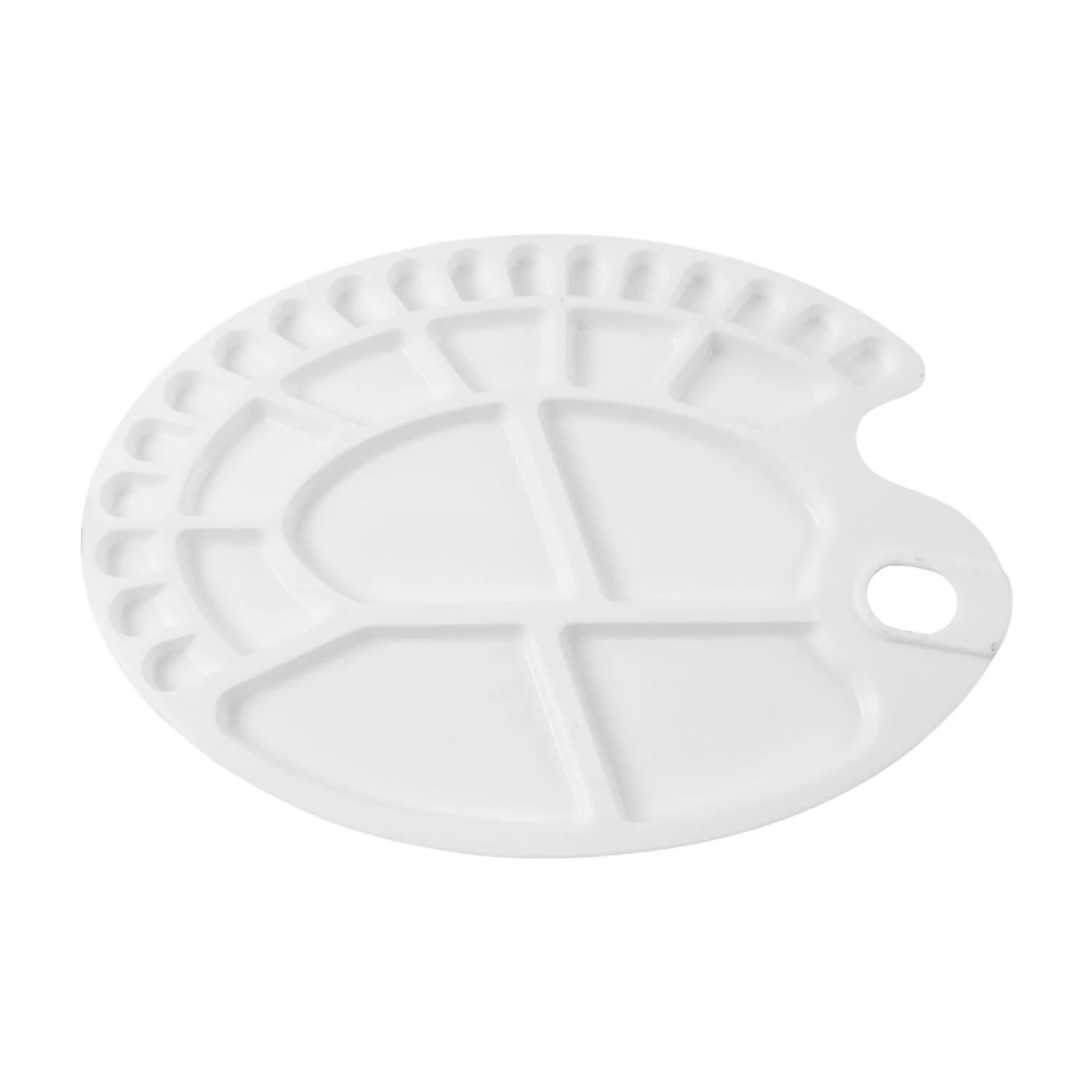 Khyati Colour Mixing Plate – Oval Large Paint Palette for Artists and Students - Image 5