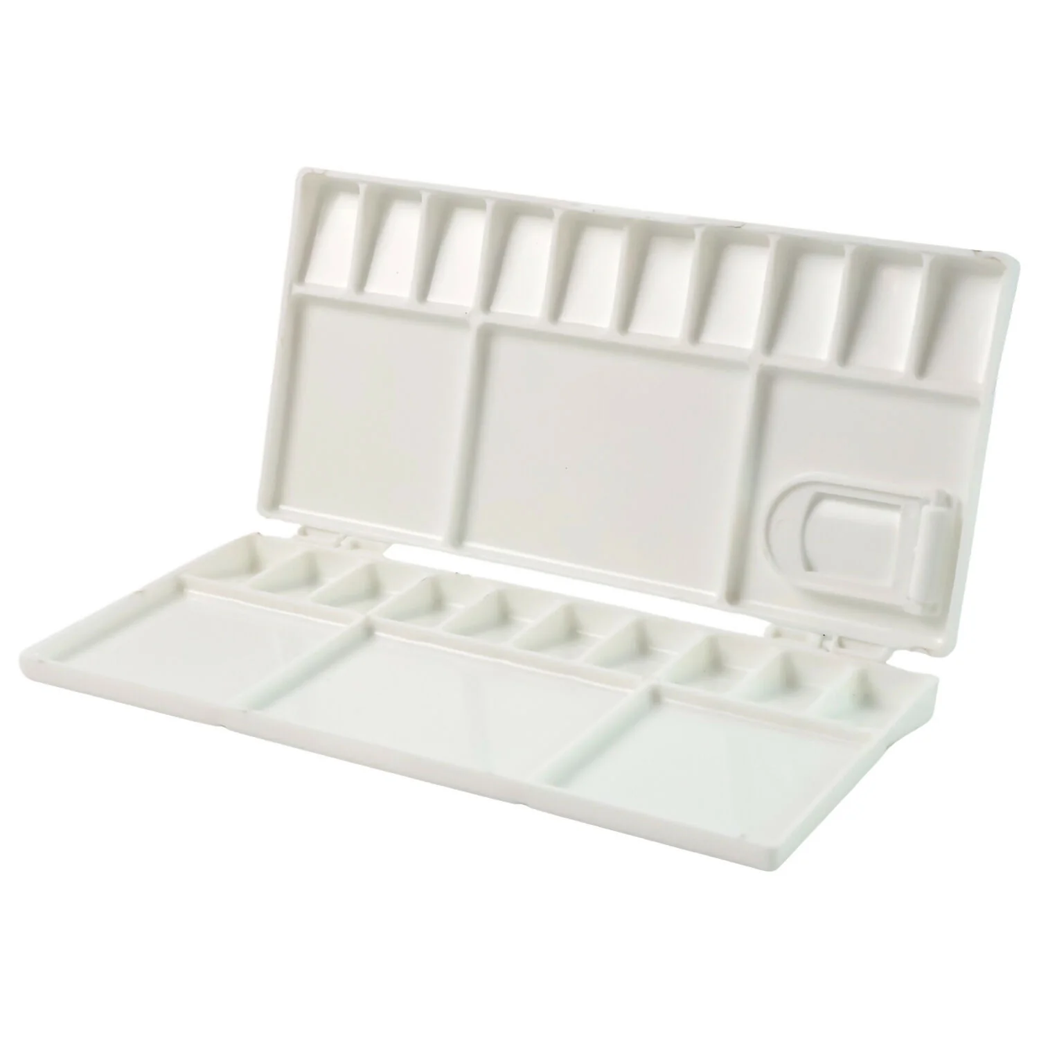 Khyati Colour Mixing Plate – Rectangle Box Small Folding Paint Palette with Lid - Image 5