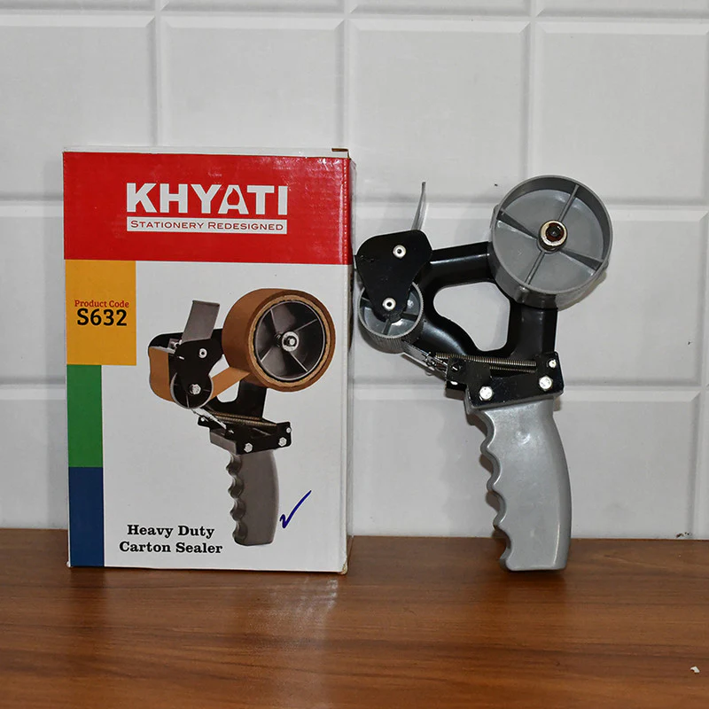 Khyati Heavy Duty Carton Sealer – Professional Packaging Tape Dispenser - Image 6