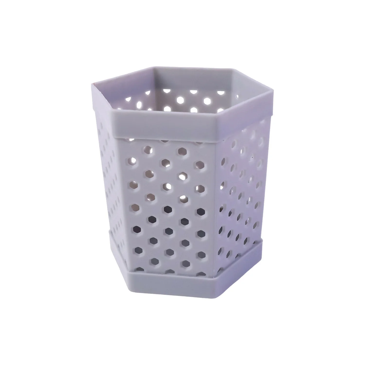 Khyati Multipurpose Hexagon Pen Stand Desk Organizer, Stationery Holder for Office, School - Image 5