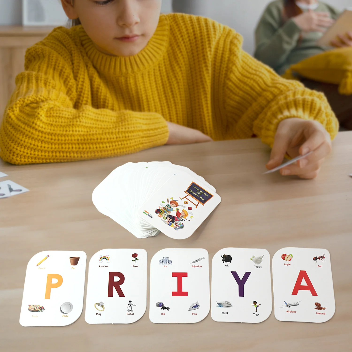 Kidkraft Early Learner 32-Piece Alphabet Flash Cards Set - Image 6