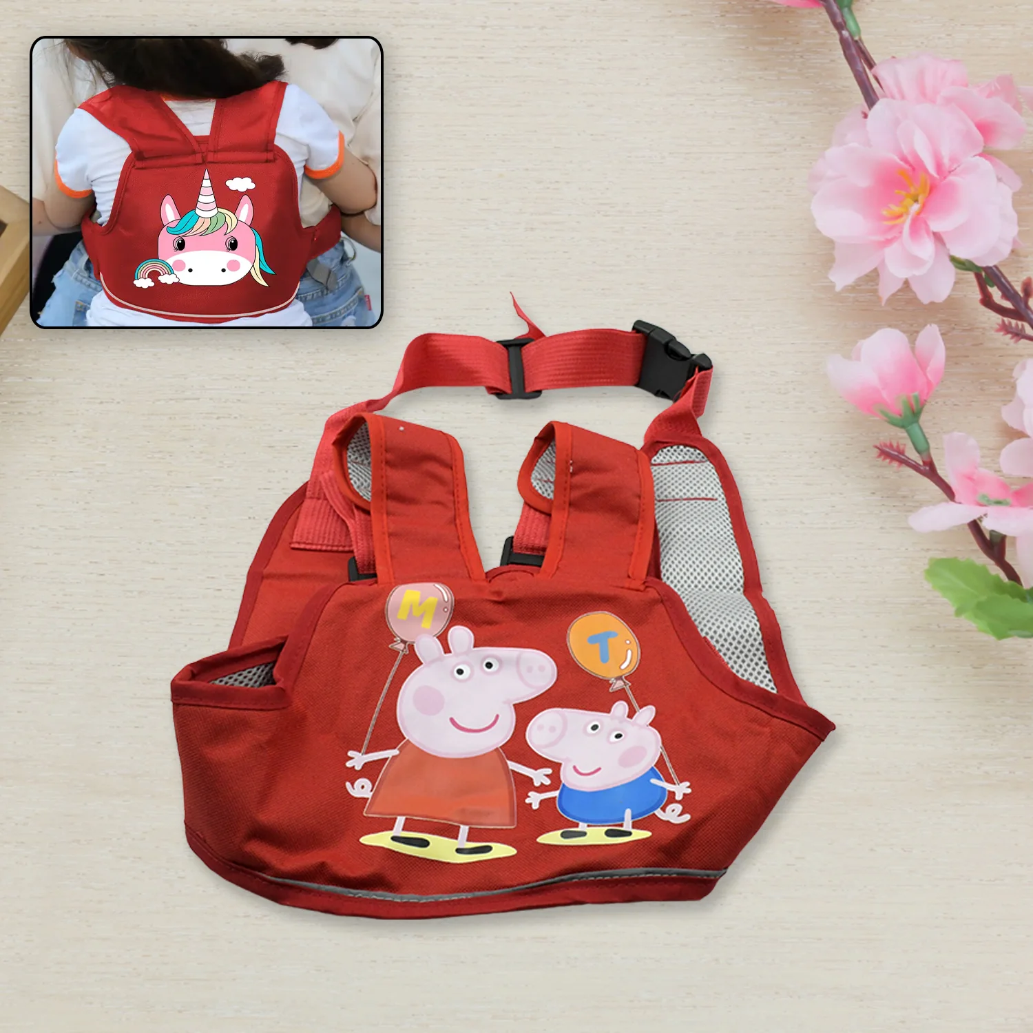 Protect Your Precious Cargo: Baby Safety Belt for Carrier (1 Pc) - Two Wheeler Safety - Image 6