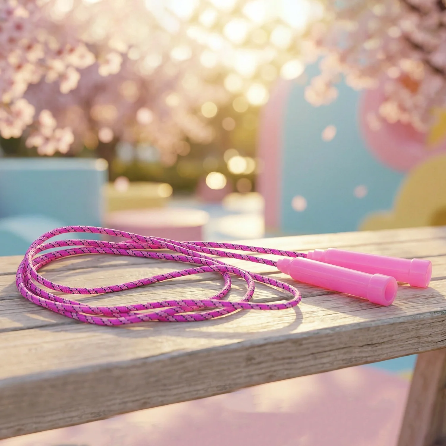 Kids & Adults Fitness Skipping Rope (1 Pc) - Image 7