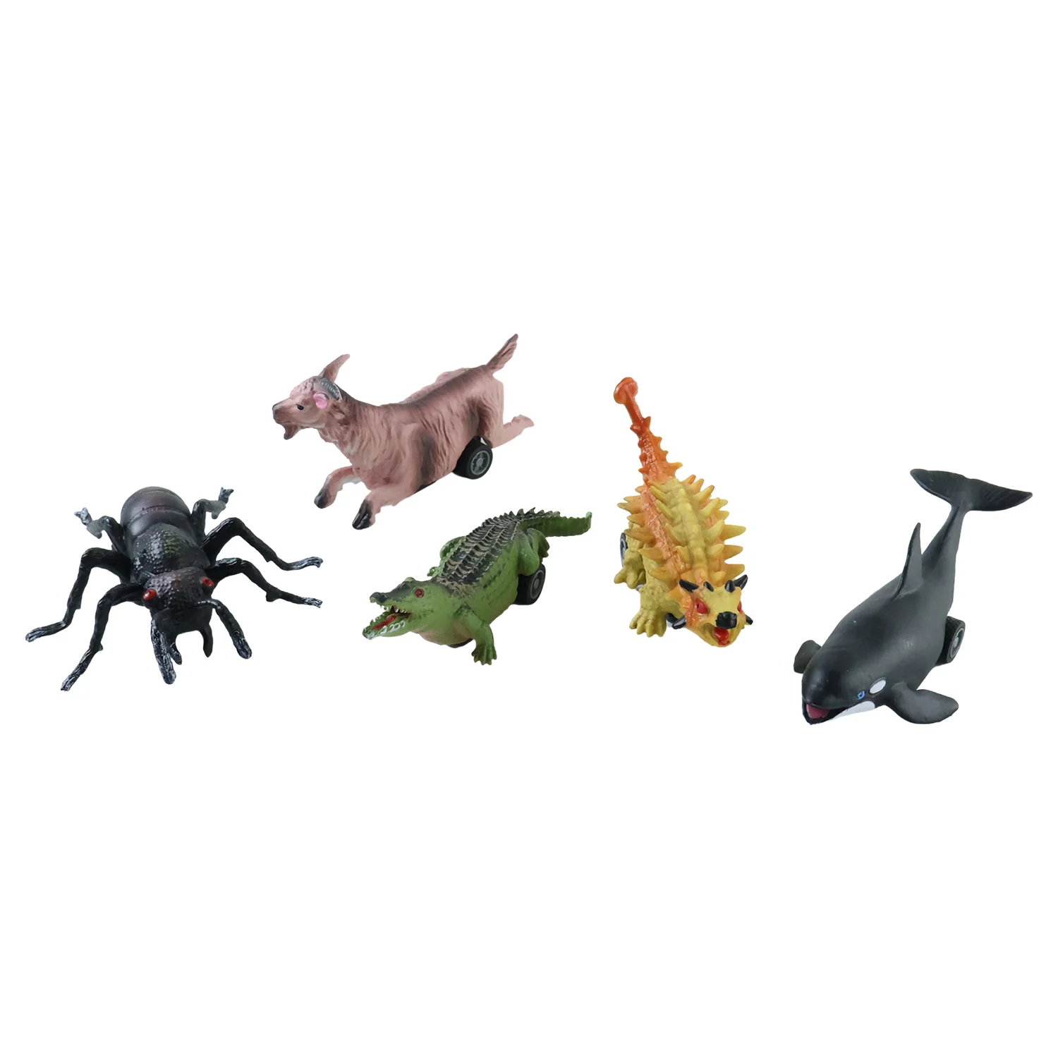 Kids Animal Pull Back Toy (1 Pc Mix Design) - Image 4