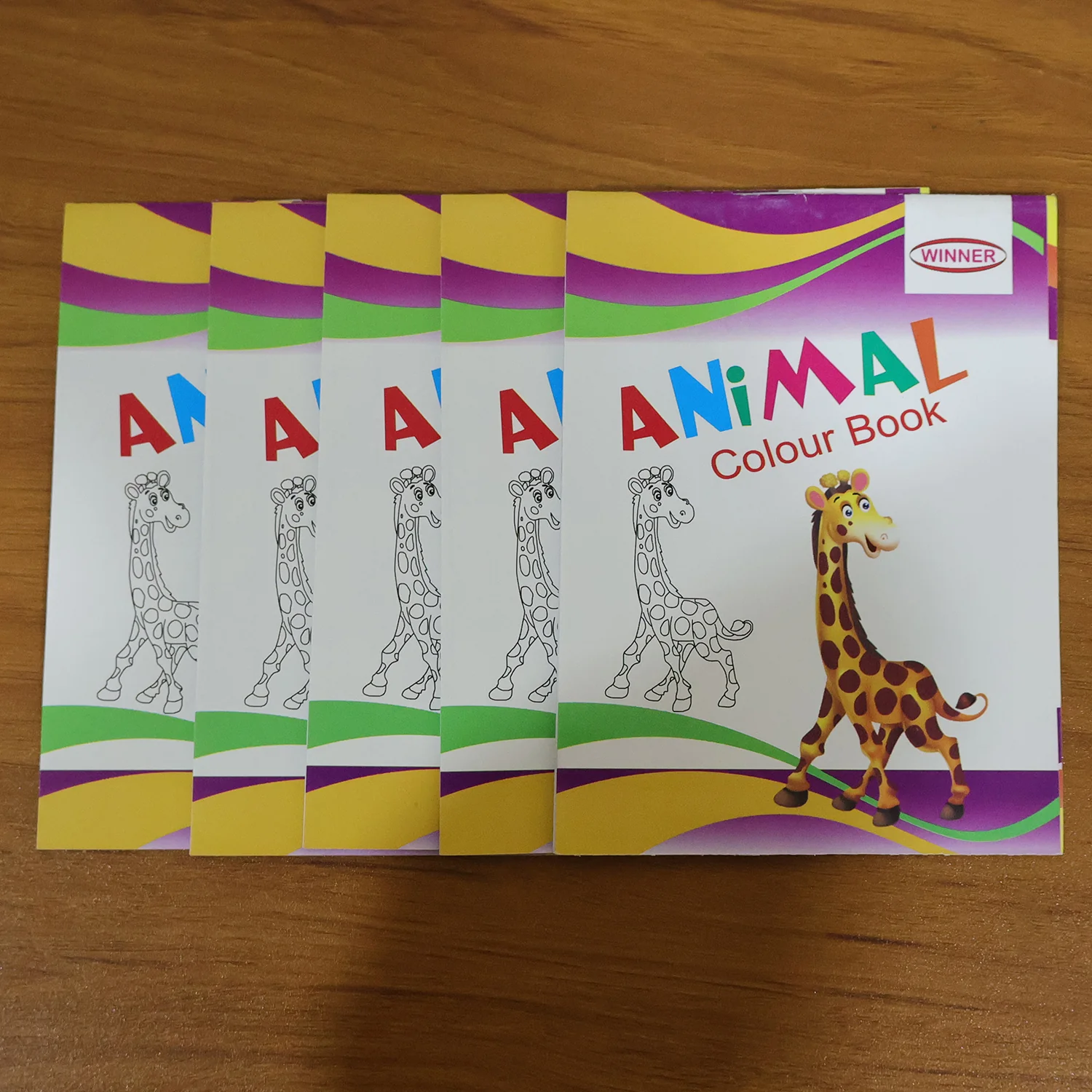 Kids Animal Theme Colouring Book Set ( 5 Pc / Mix Color Books) - Image 9
