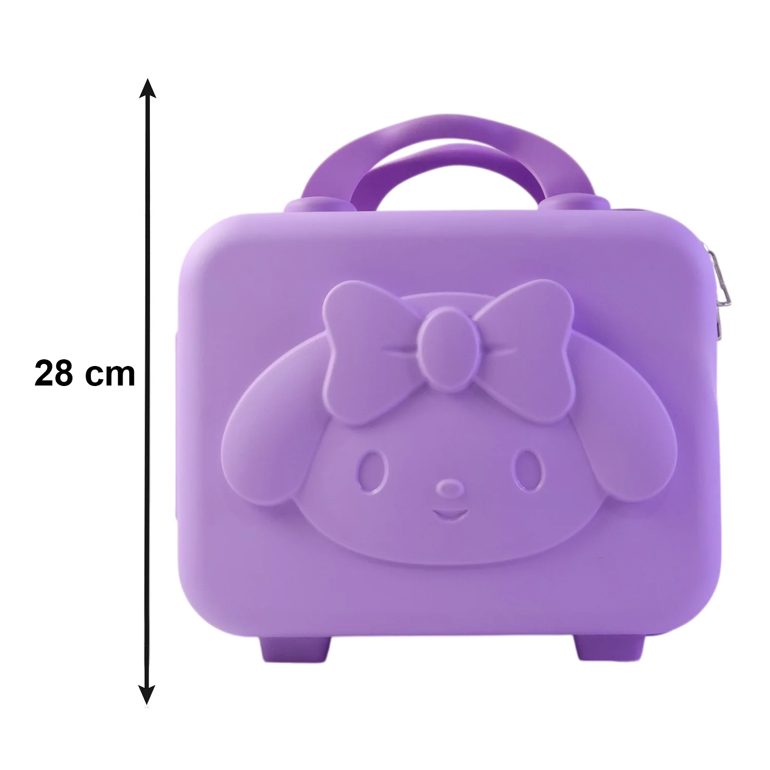Kids Bear-Shaped Hard Shell Storage Carry Case with Handle (Mix Design) - Image 6