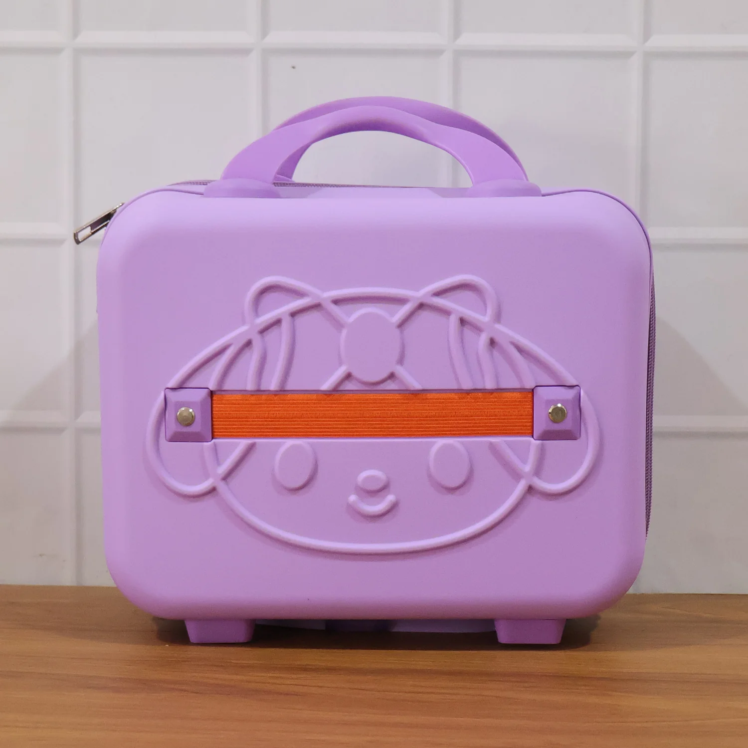 Kids Bear-Shaped Hard Shell Storage Carry Case with Handle (Mix Design) - Image 9