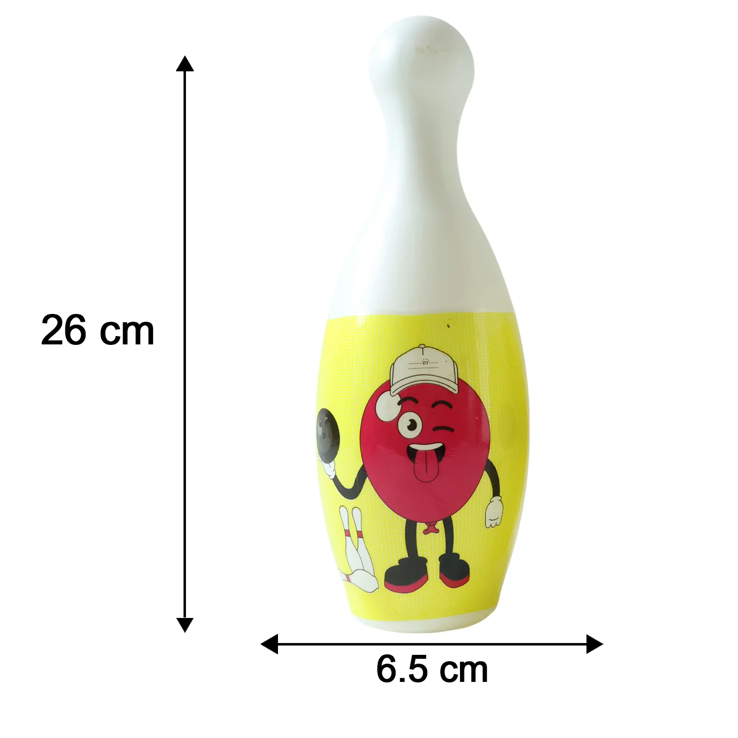 Kids Bowling Set with 6 Colorful Pins and 2 Balls (1 Set) - Image 6