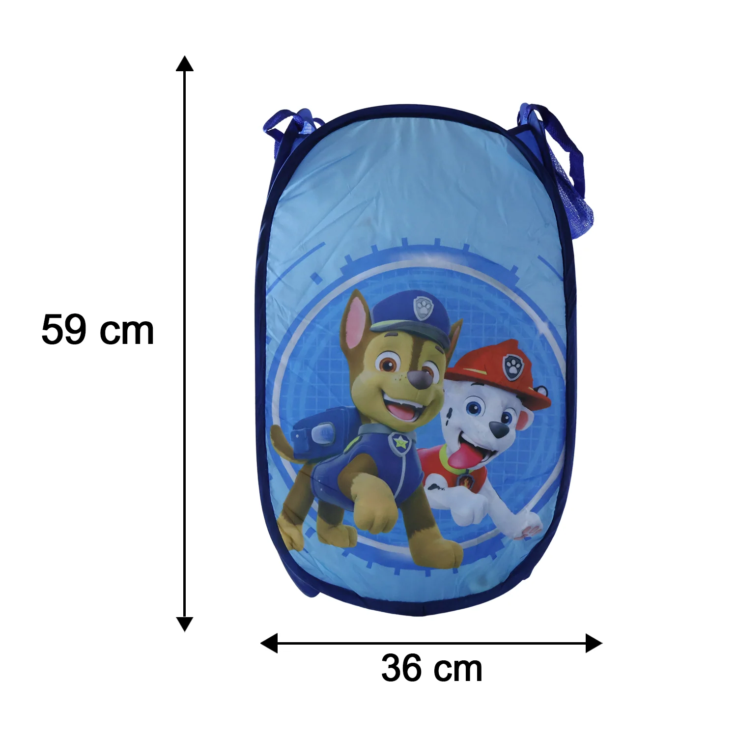 Kids Cartoon Foldable Laundry Basket Toy Storage Hamper (1 Pc, 34x59cm) - Image 6