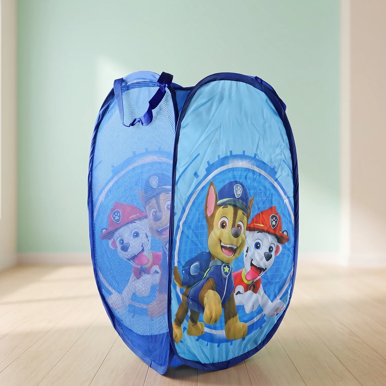 Kids Cartoon Foldable Laundry Basket Toy Storage Hamper (1 Pc, 34x59cm) - Image 8