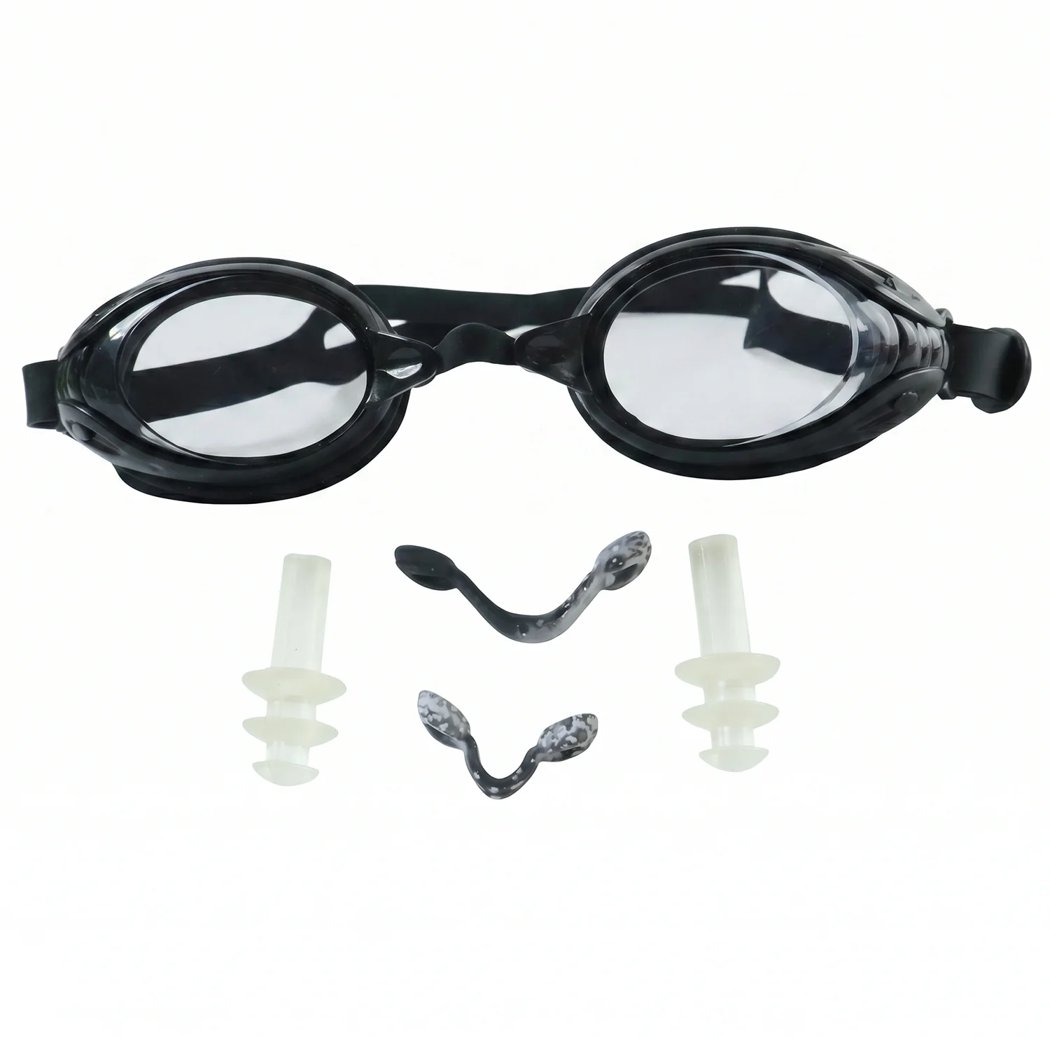 Kids Classic Swimming Goggles with Anti-Leak Design and Adjustable Strap - 1 Pc - Image 5