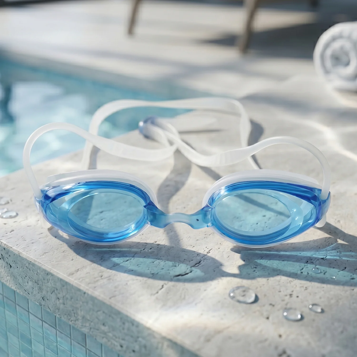Kids Comfortable Fit Swimming Goggles with Clear Vision and Adjustable Strap – 1 Pc - Image 5