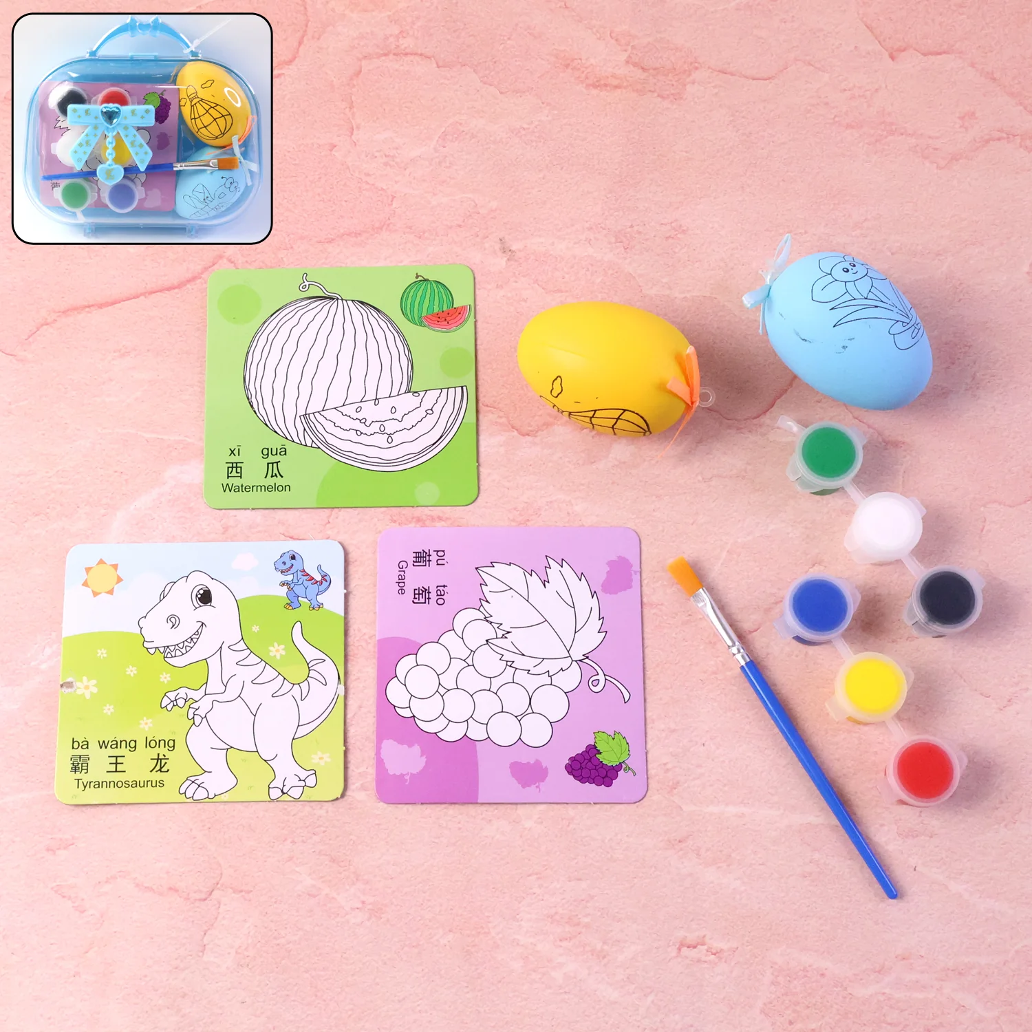 Kids Creative Paint & Learning Activity Kit (1 Set) - Image 3