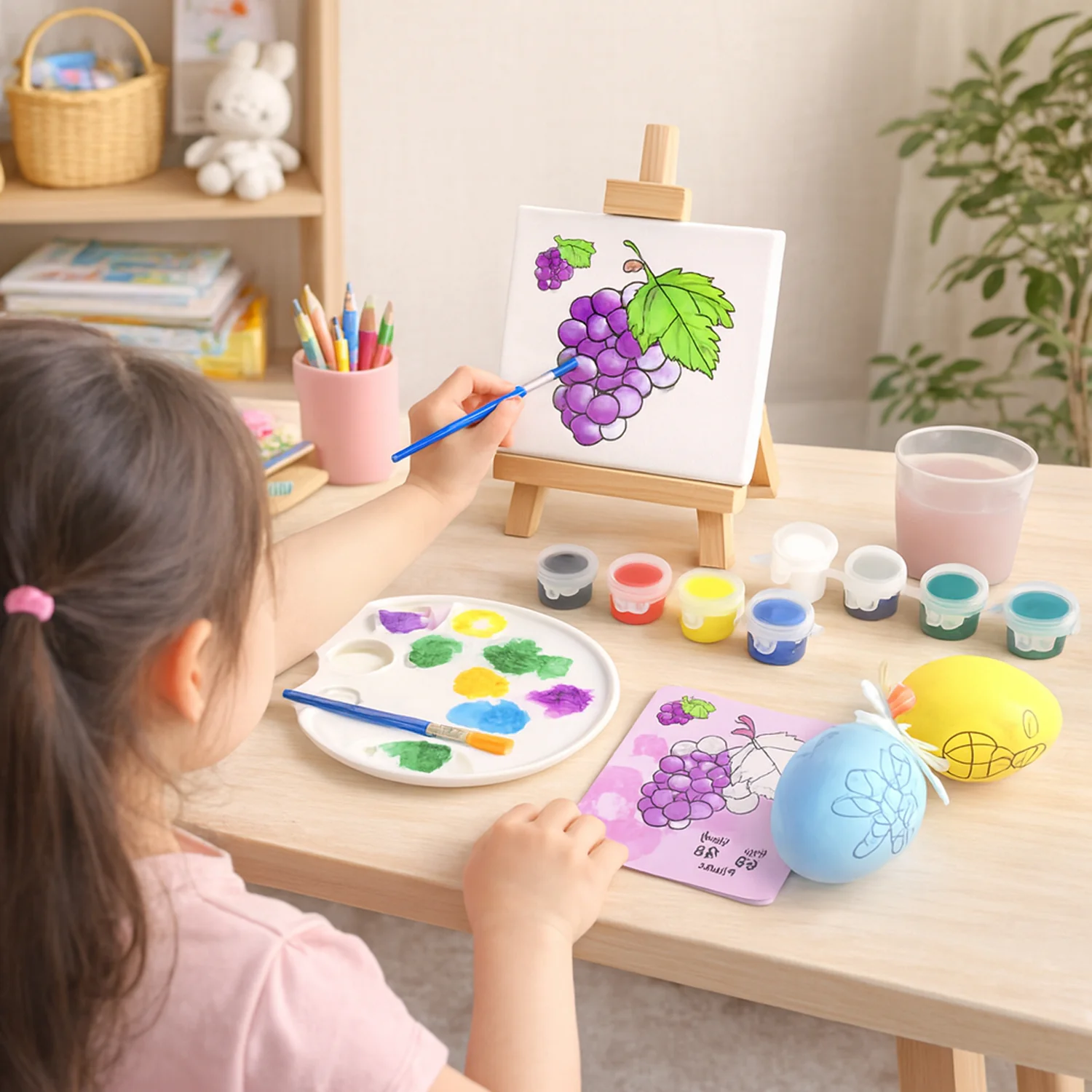 Kids Creative Paint & Learning Activity Kit (1 Set) - Image 6