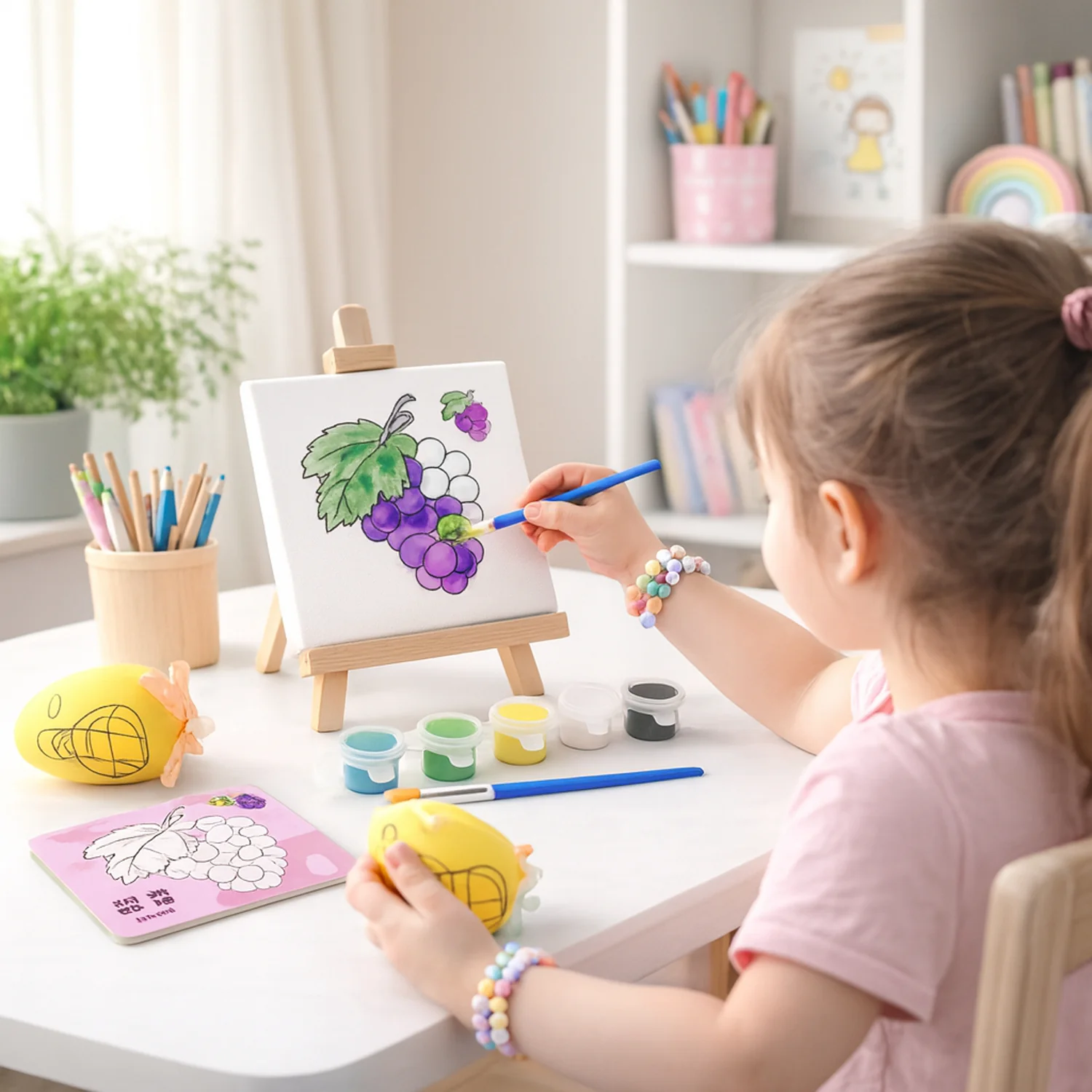 Kids Creative Paint & Learning Activity Kit (1 Set) - Image 7