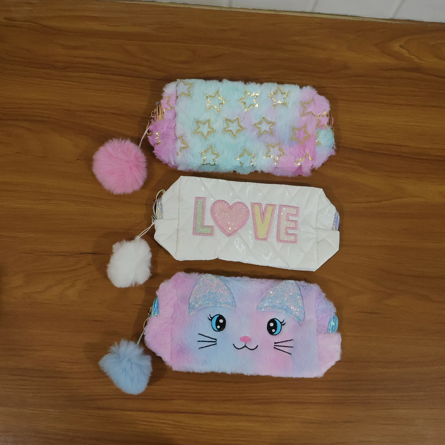 Kids Cute Cartoon Design Zipper Pouch (1 Pc, 25x12 Cm) - Image 8