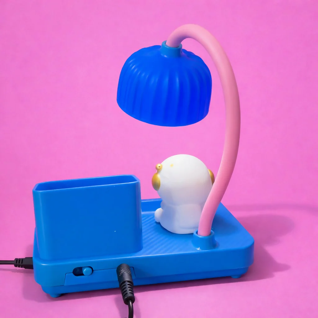 Kids Desk Lamp with Sharpener, Pen Holder & Phone Stand - Image 4