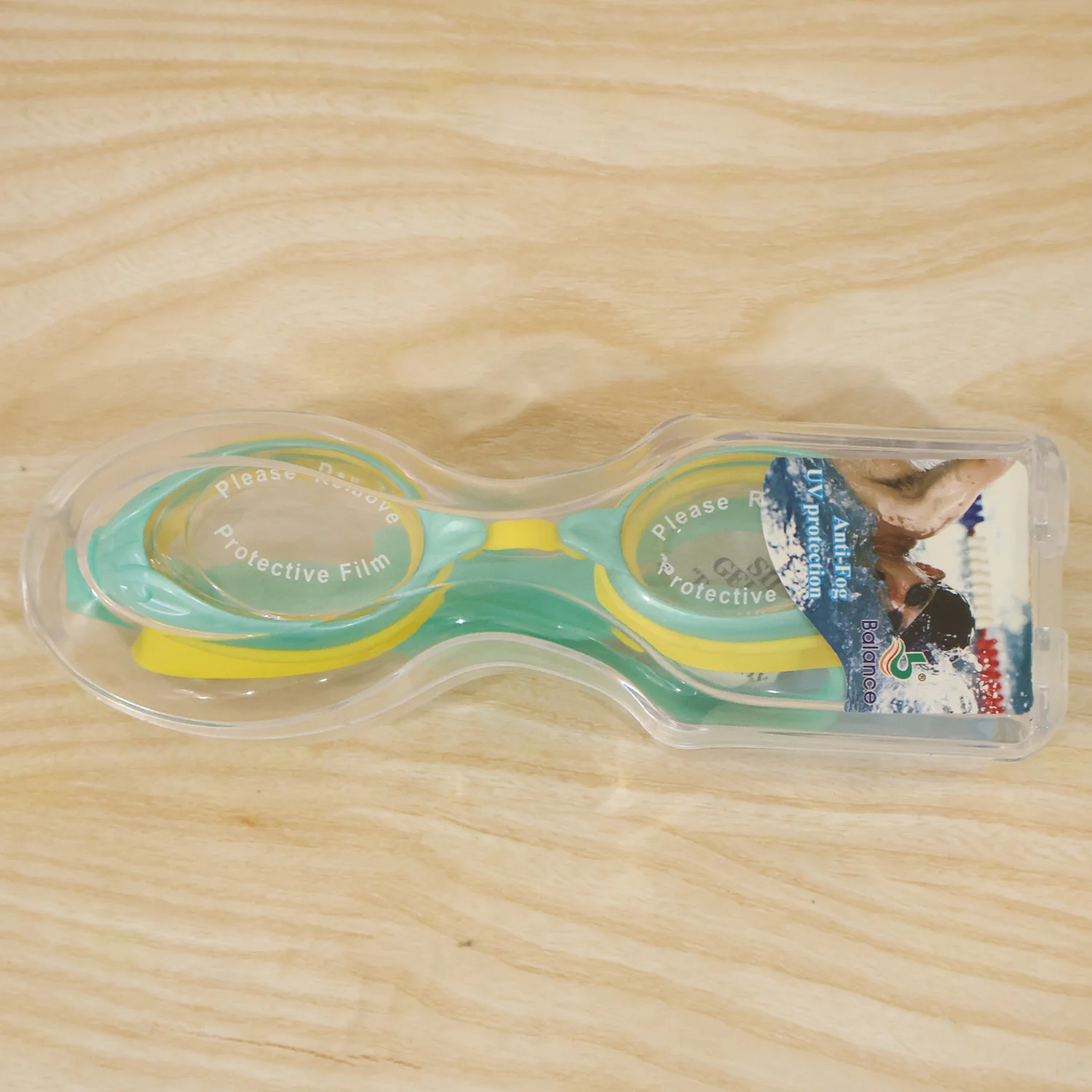 Kids Dual Color Swimming Goggles with Clear Vision Lens and Comfortable Fit – 1 Pc - Image 9