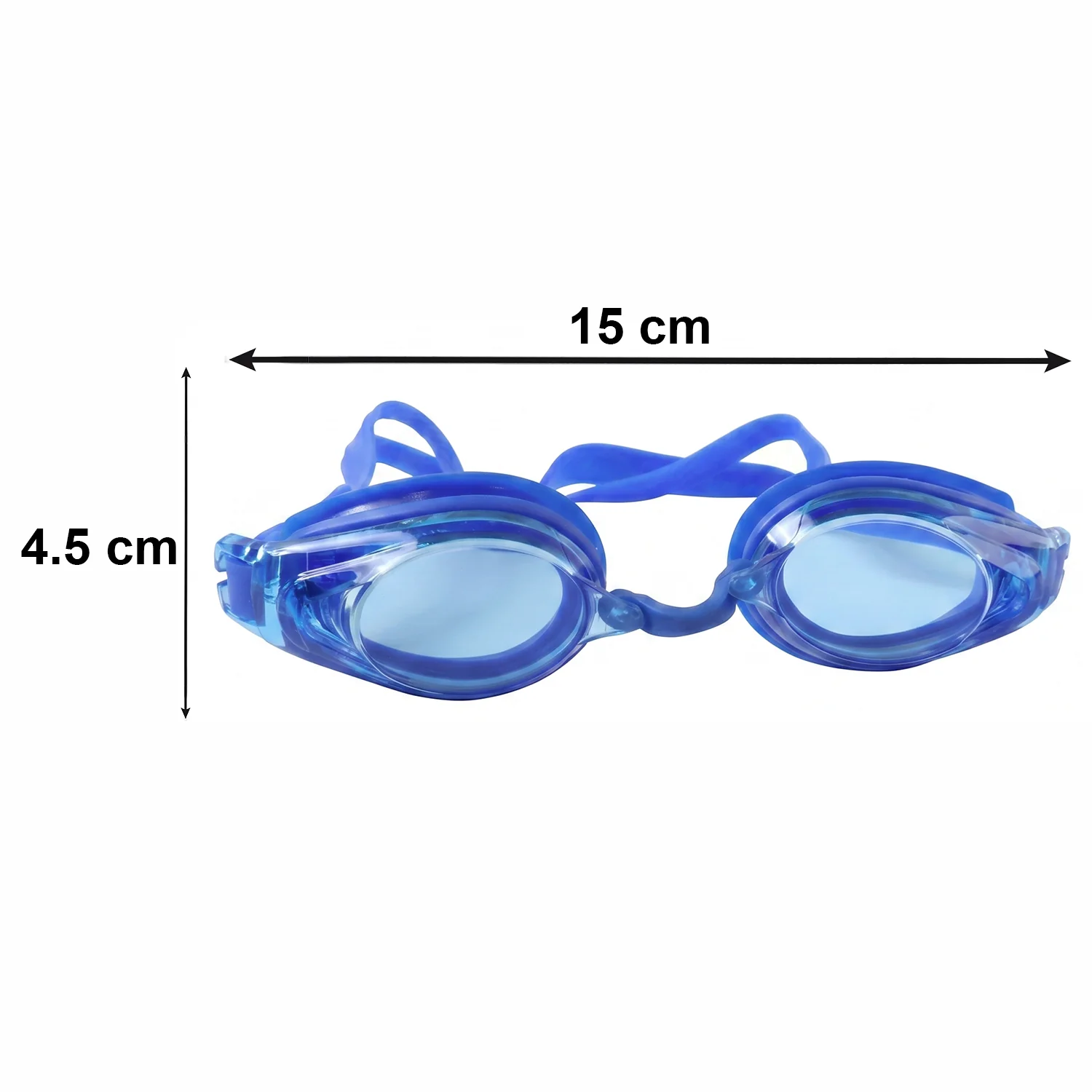 Kids Durable Swimming Goggles with Soft Cushion Seal and Adjustable Head Strap  – 1 Pc - Image 5