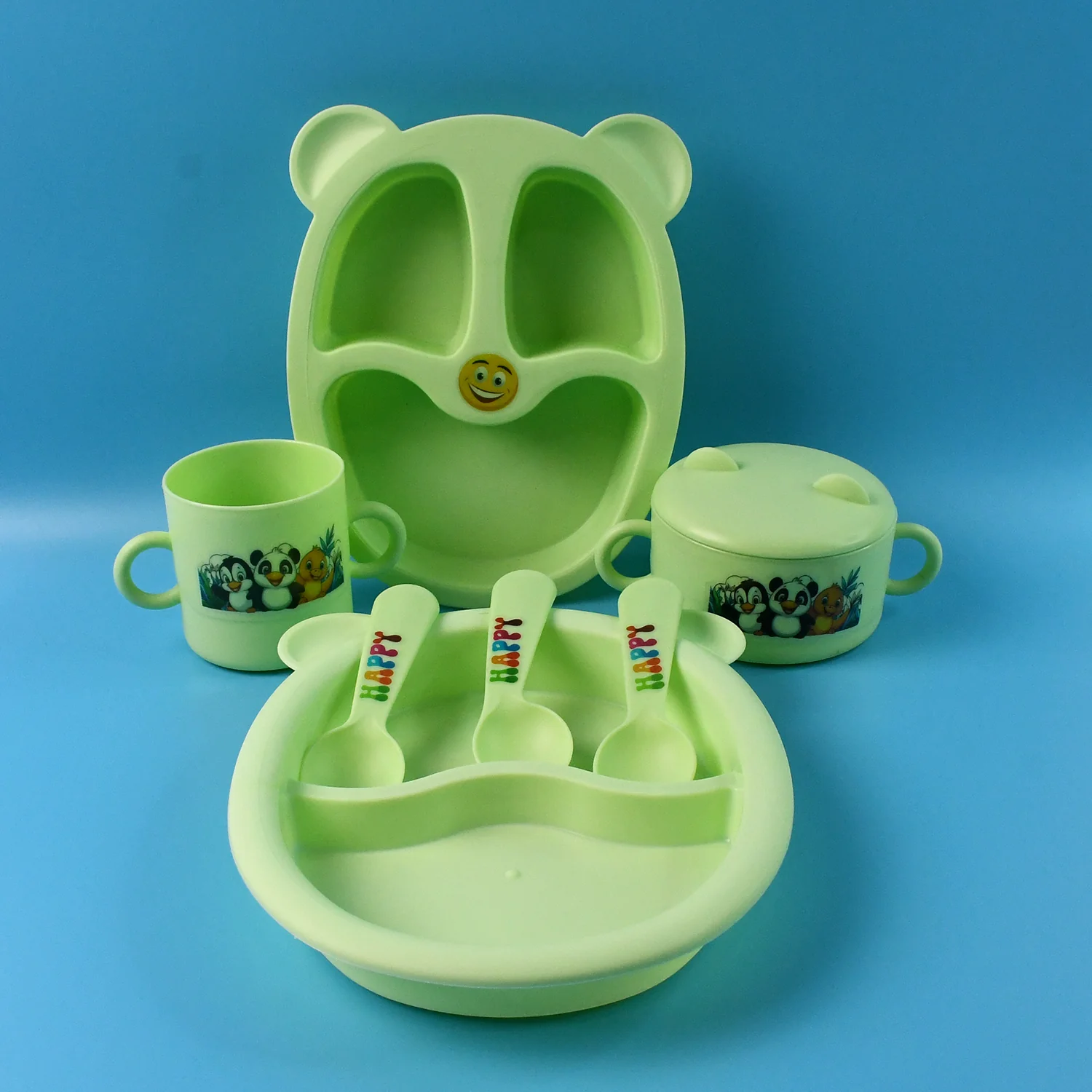 Kids Feeding Dinner (8 Pc Set) - Image 6