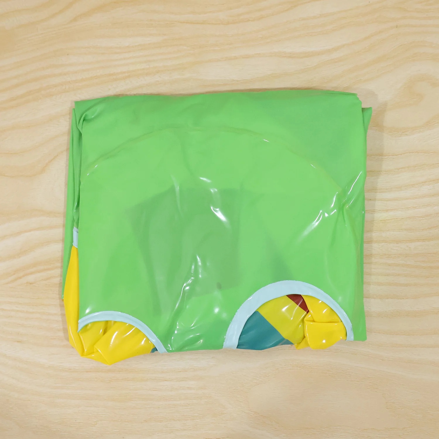 Kids Inflatable Turtle Swim Ring Pool Float with Handle Grip – 1 Pc - Image 9