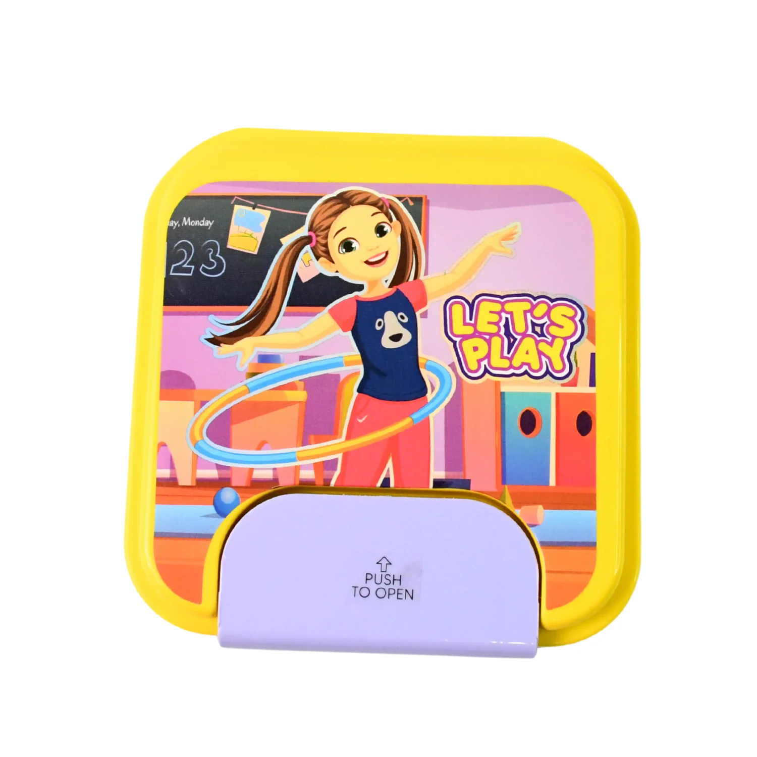 Kids Lunch Box Set with Small Inner Container, Spoon & Fork (1 Pc) - Image 5