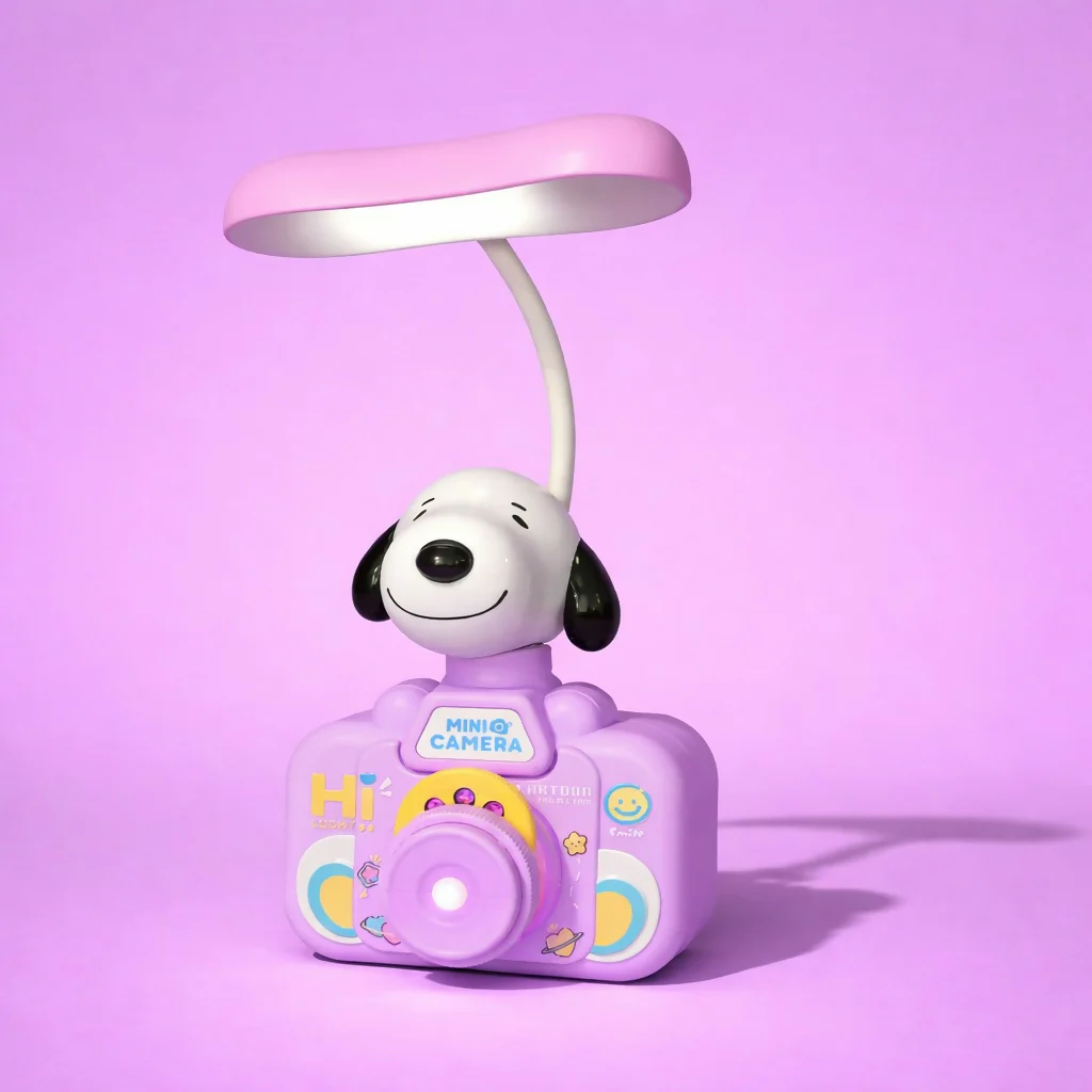 Kids Mini Camera Projector Lamp with Study Light & Slide Projection - Image 2