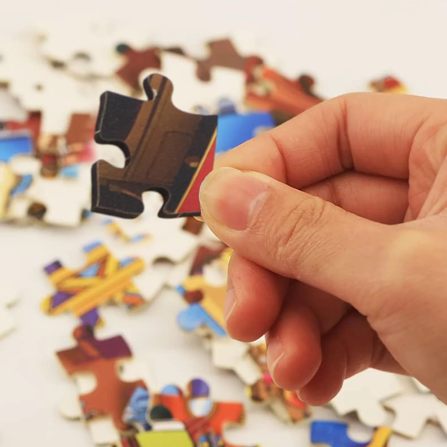 Kids Mini Cartoon Jigsaw Puzzle – 1 Pc Mix Design - Image 4