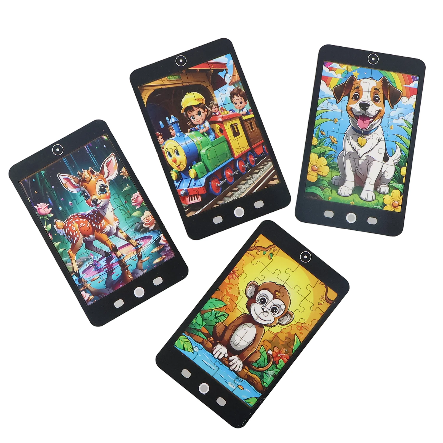 Kids Mini Cartoon Jigsaw Puzzle – 1 Pc Mix Design - Image 5