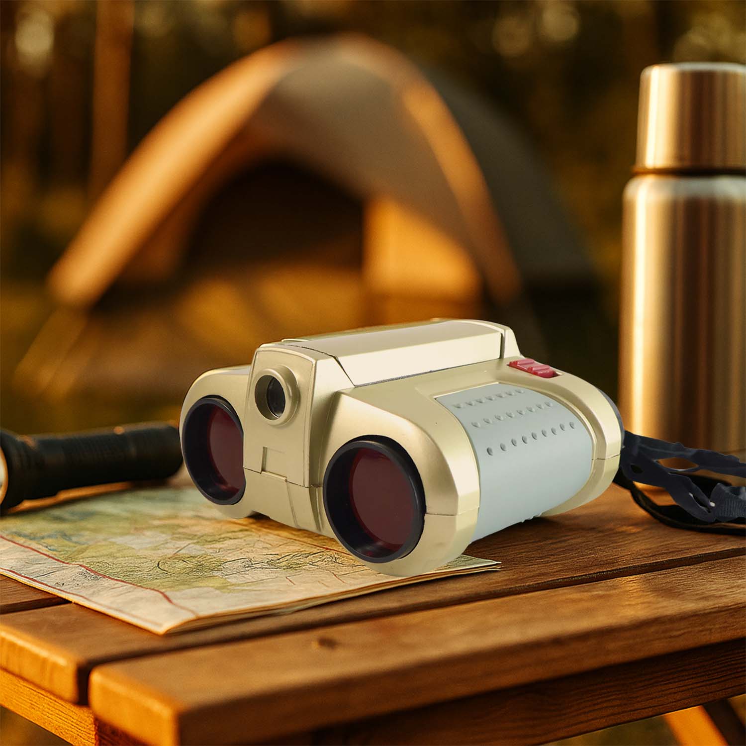 Kids Night Scope Toy Binoculars with Pop-Up Spotlight (1 Pc) - Image 3