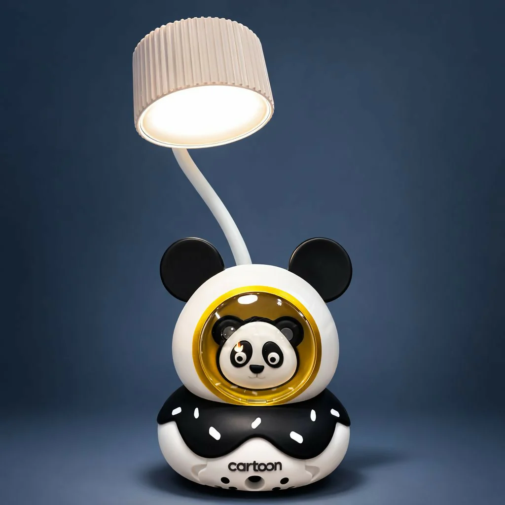 Kids Panda Desk Lamp with Pencil Sharpener & Study Table Light - Image 3