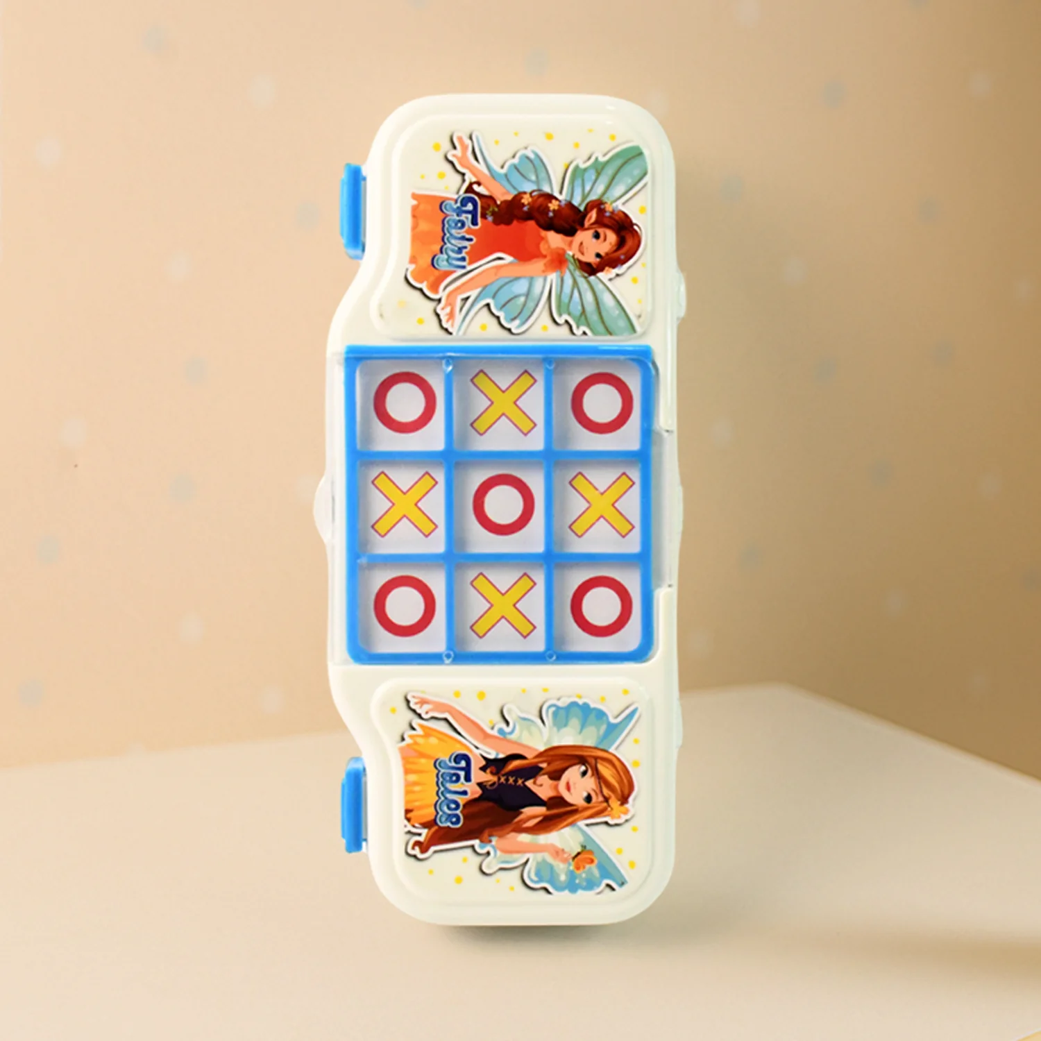 Kids Pencil Box with Built-in Tic Tac Toe Game - Image 3