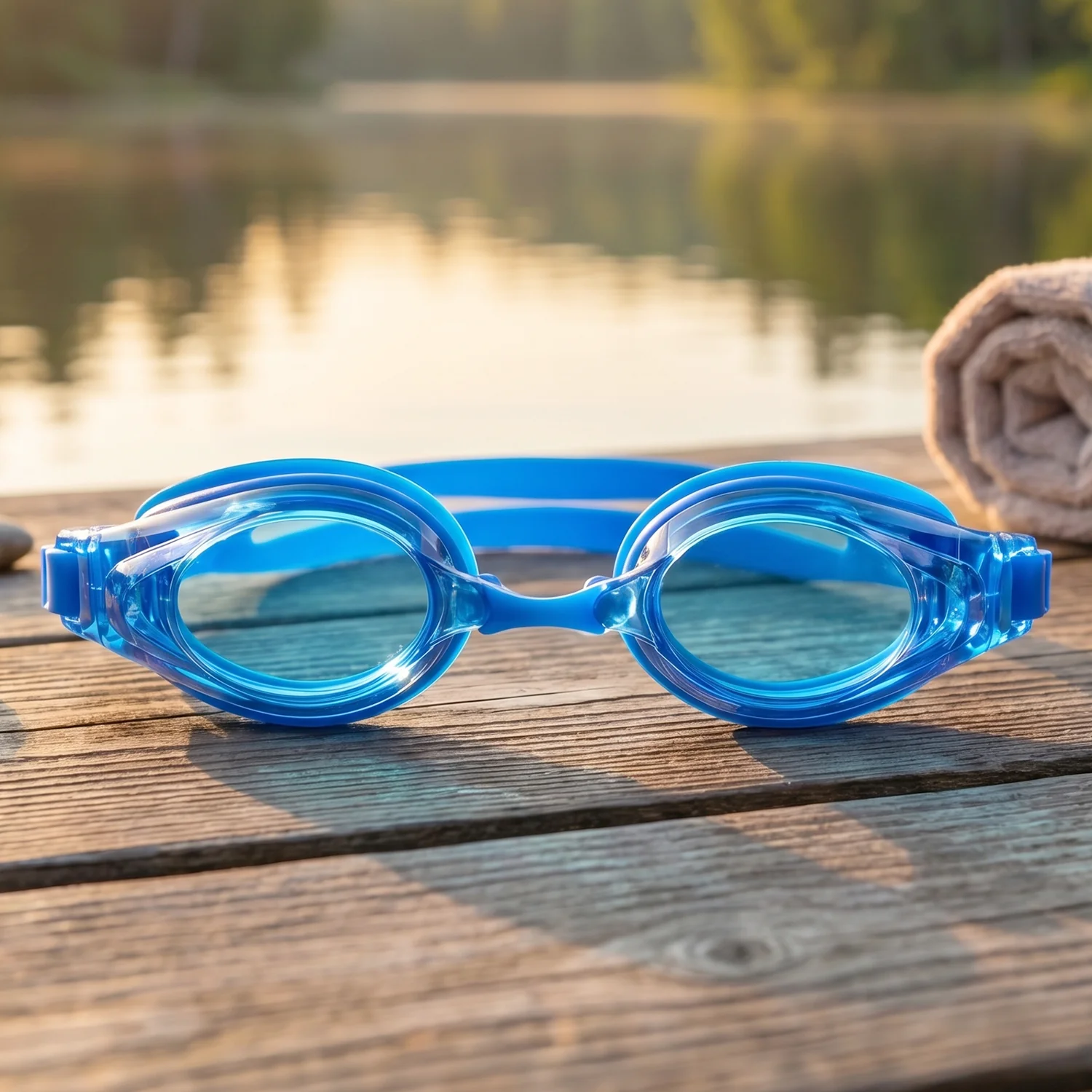 Kids Professional Style Swimming Goggles with Anti-Fog – 1 Pc - Image 5