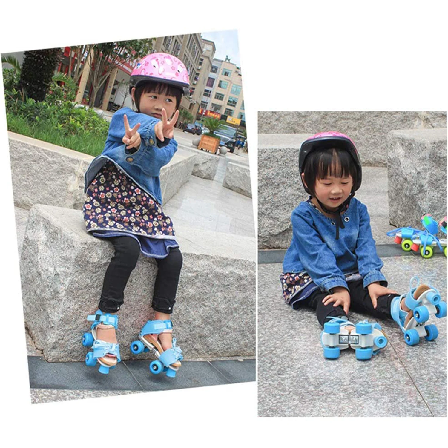 Kids Roller Skates – Adjustable & Comfortable Skating Shoes (Pair of 1) - Image 10