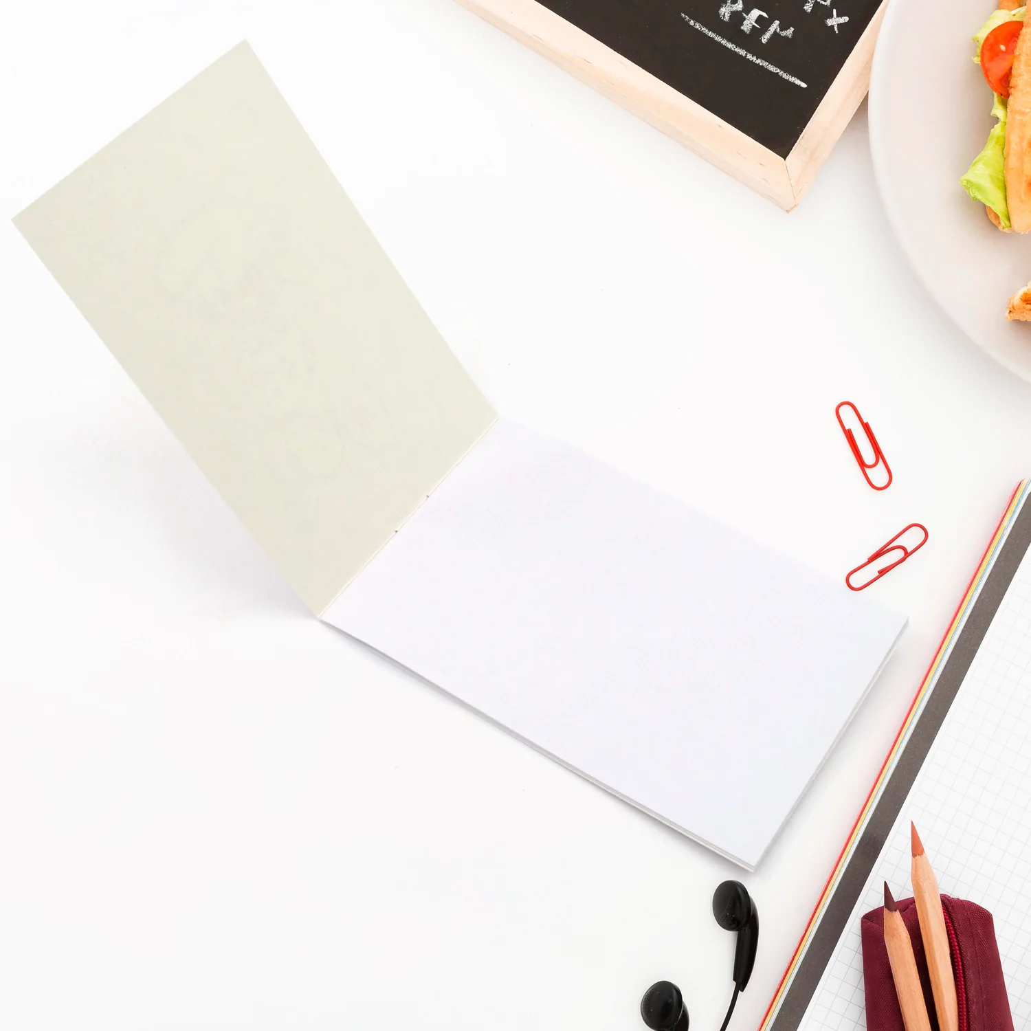Kids' Stationery Kit: Wooden Pencils, Sharpener, Eraser, Diary (9 Pc Set) - Image 7